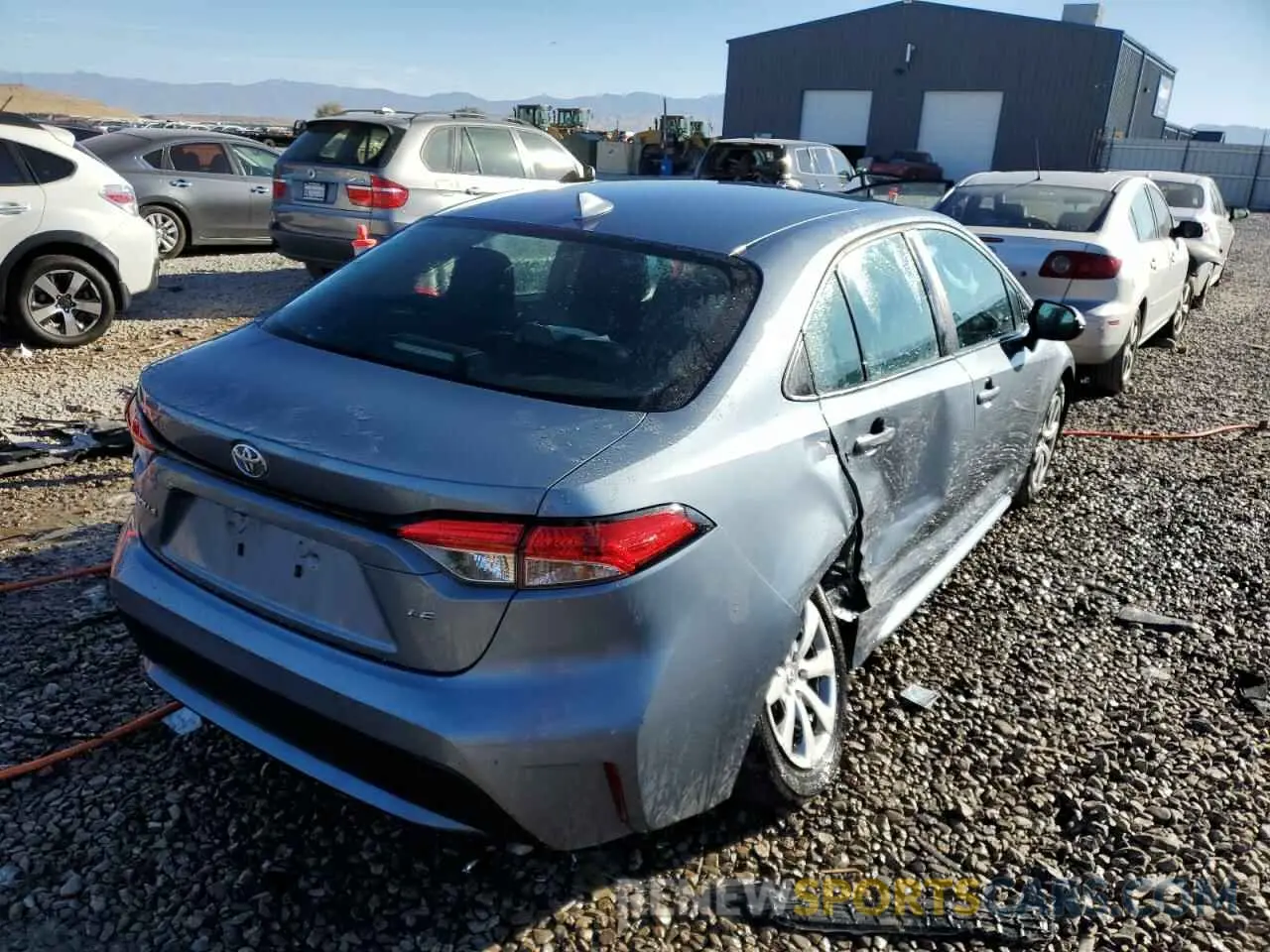 4 Photograph of a damaged car 5YFEPMAEXMP217604 TOYOTA COROLLA 2021