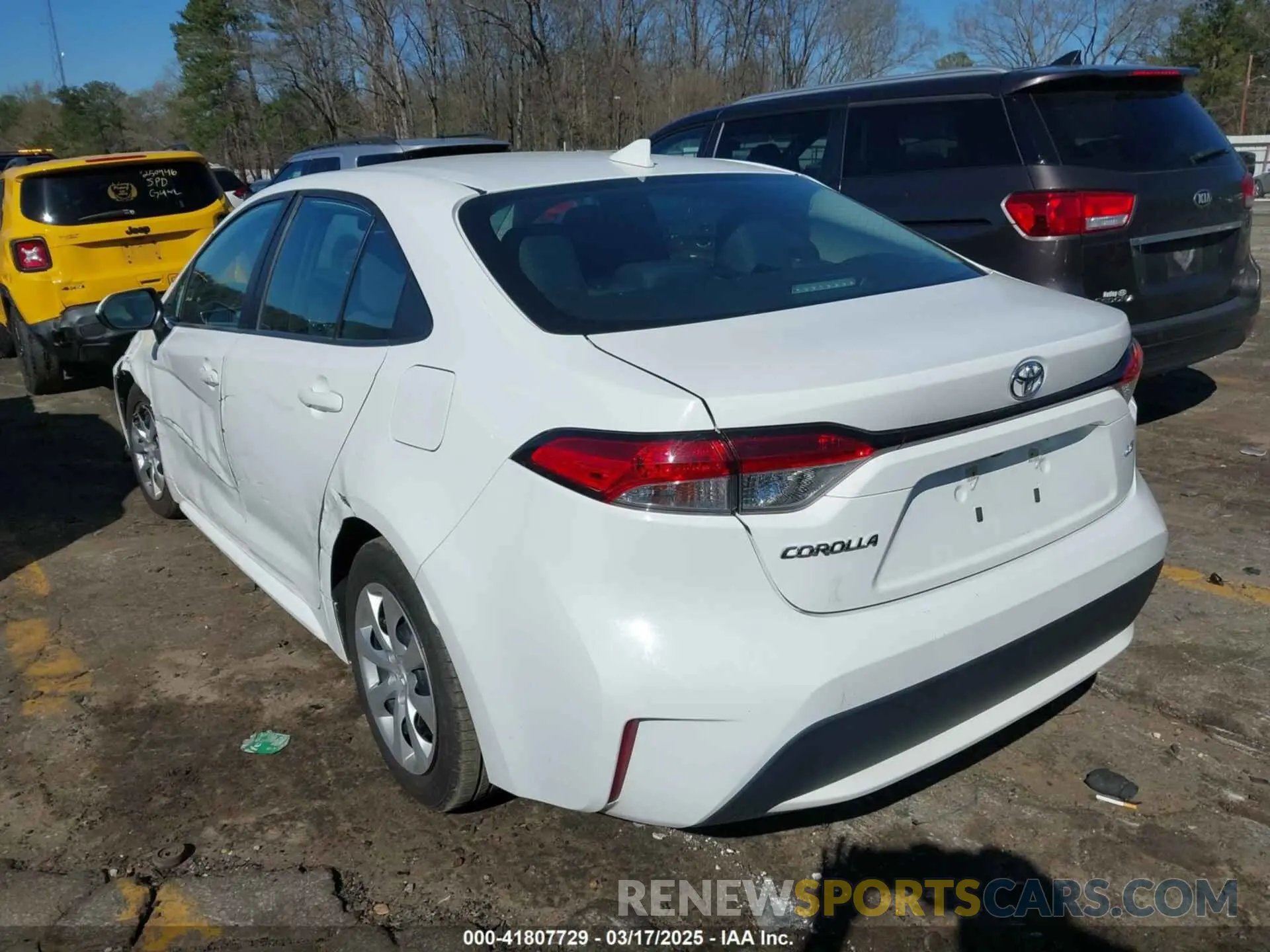 3 Фотография поврежденного автомобиля 5YFEPMAEXMP218008 TOYOTA COROLLA 2021