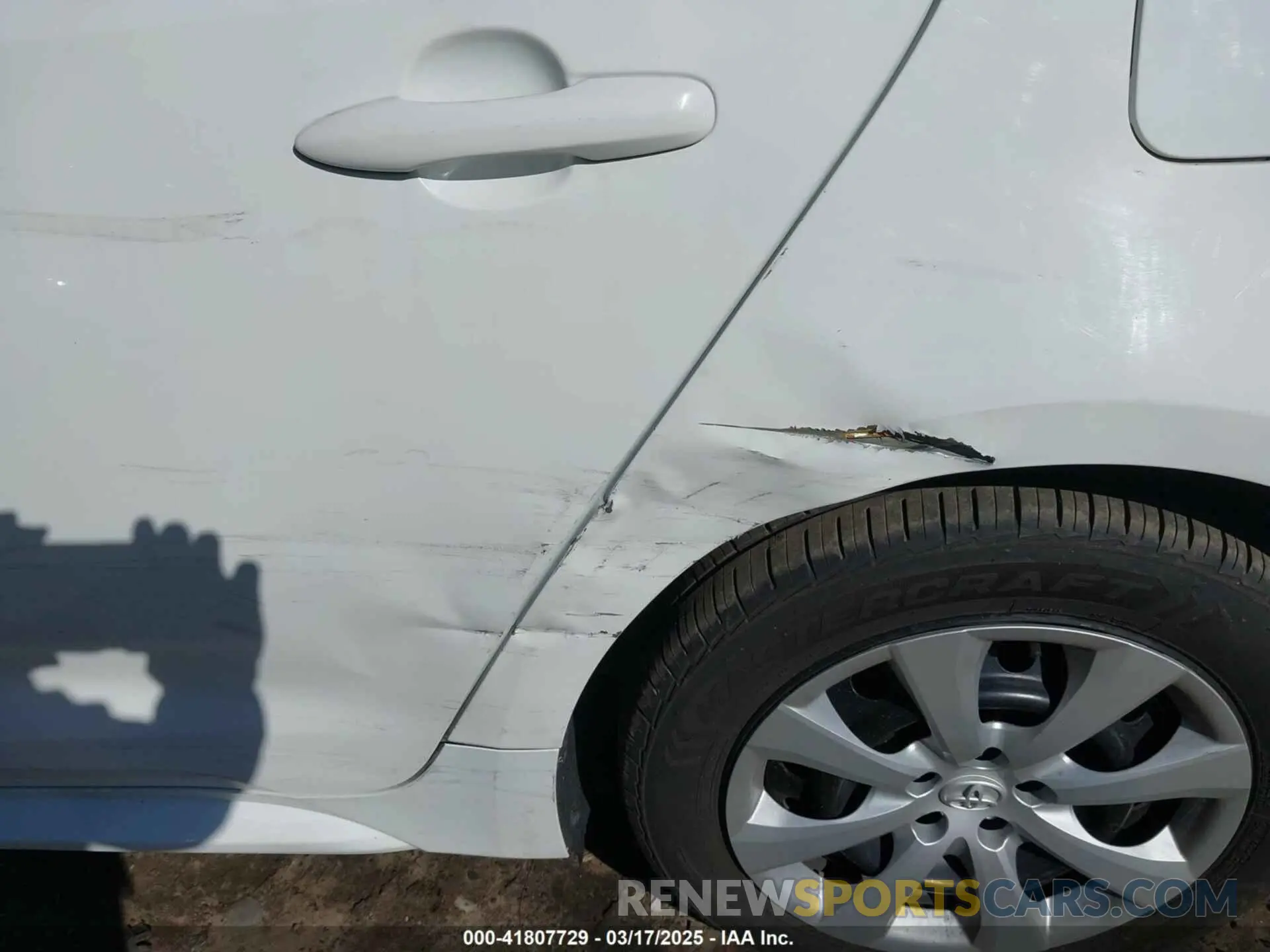 6 Фотография поврежденного автомобиля 5YFEPMAEXMP218008 TOYOTA COROLLA 2021