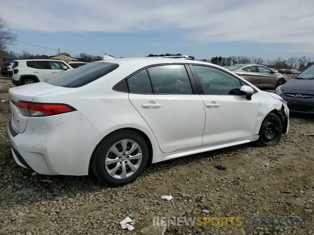 3 Photograph of a damaged car 5YFEPMAEXMP220387 TOYOTA COROLLA 2021