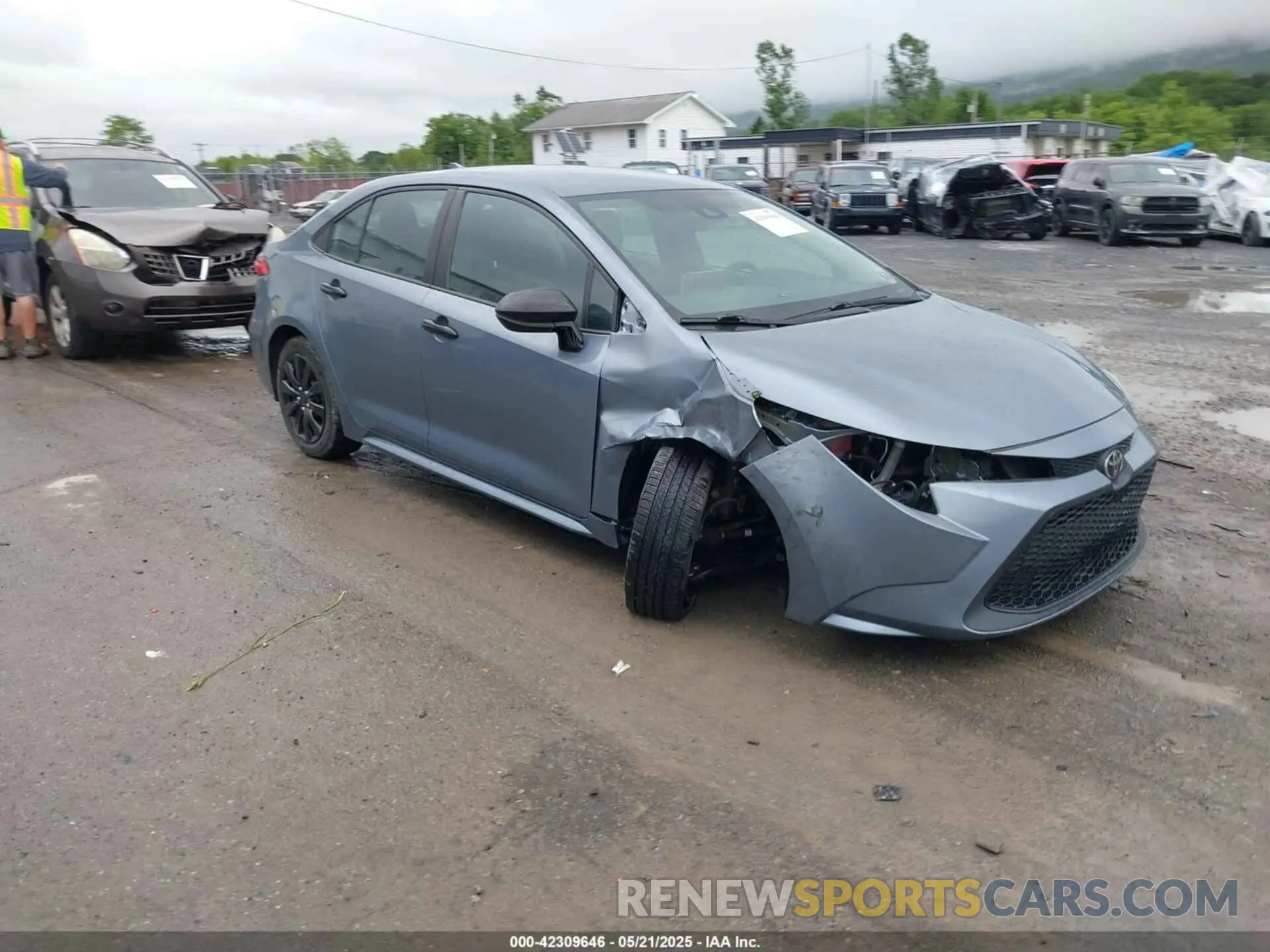 1 Photograph of a damaged car 5YFEPMAEXMP221930 TOYOTA COROLLA 2021