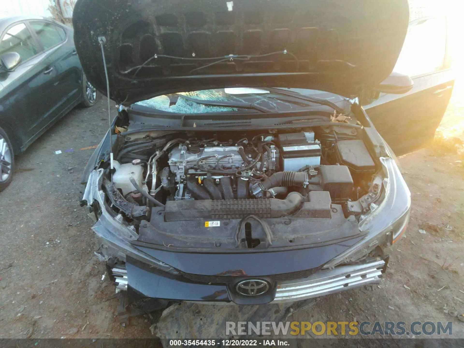 10 Photograph of a damaged car 5YFEPMAEXMP222477 TOYOTA COROLLA 2021