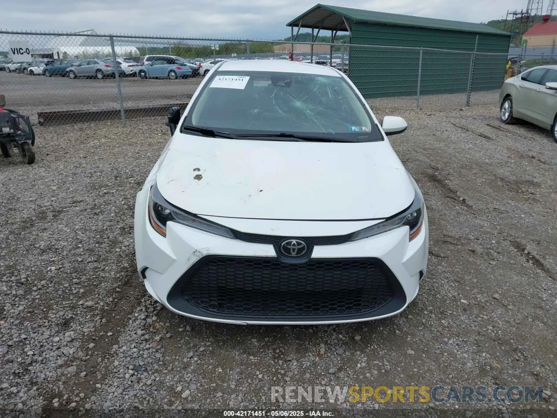 13 Photograph of a damaged car 5YFEPMAEXMP223354 TOYOTA COROLLA 2021