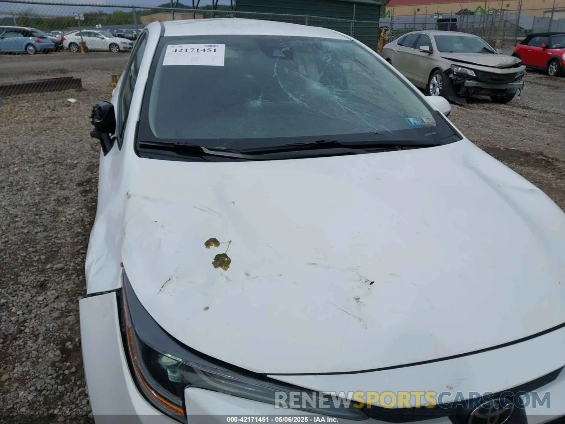 6 Photograph of a damaged car 5YFEPMAEXMP223354 TOYOTA COROLLA 2021