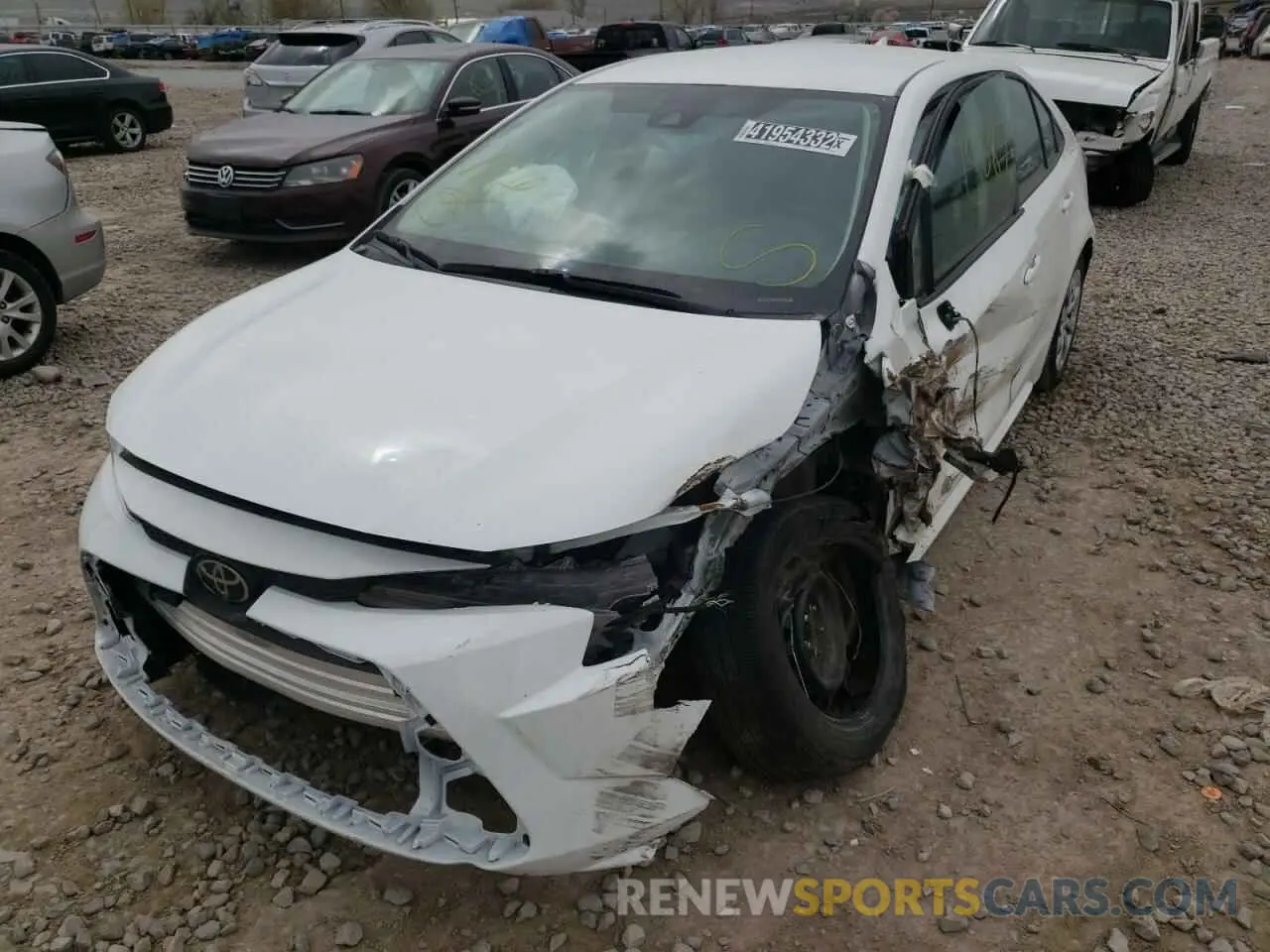 2 Фотография поврежденного автомобиля 5YFEPMAEXMP223595 TOYOTA COROLLA 2021