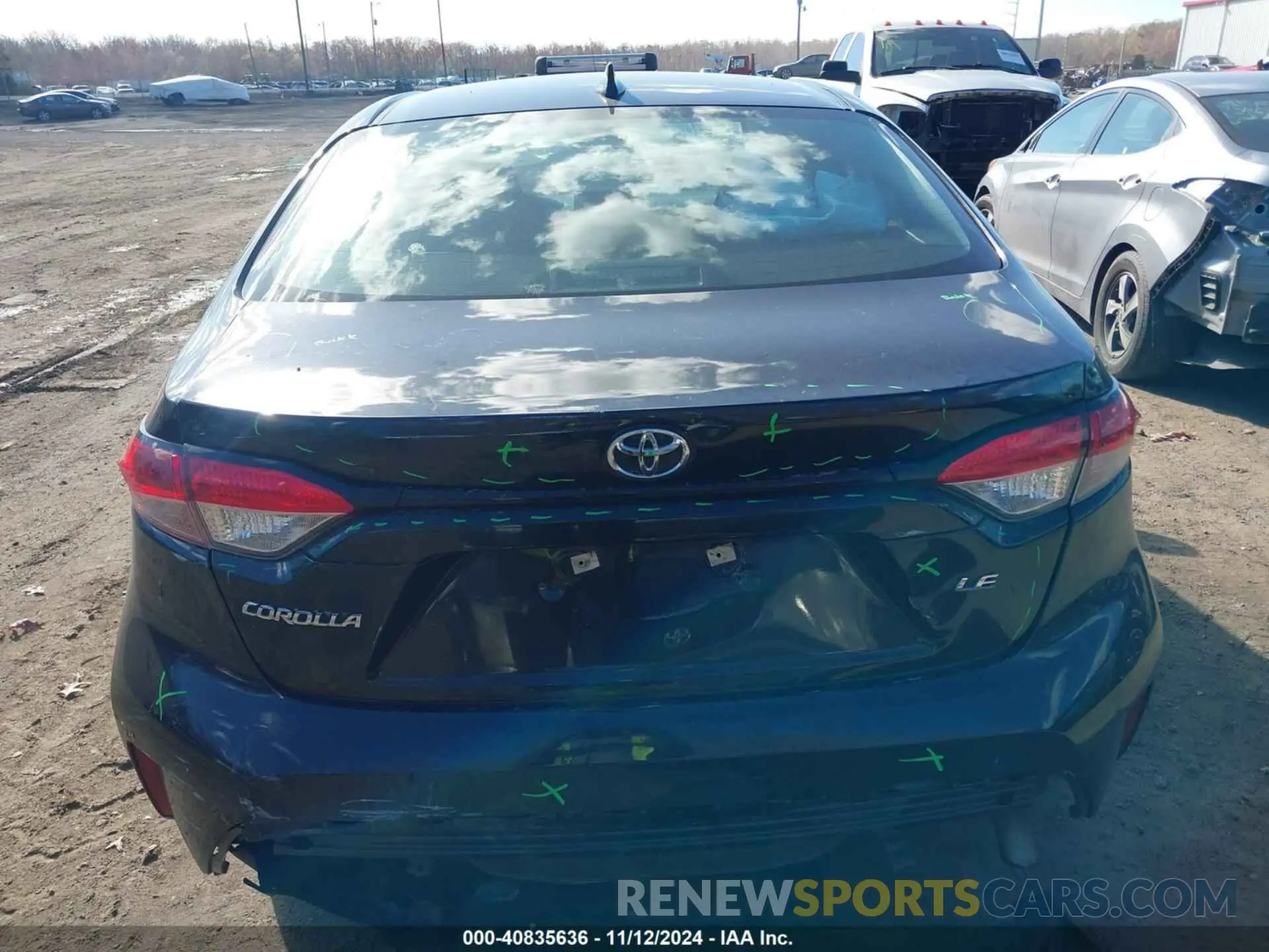 16 Photograph of a damaged car 5YFEPMAEXMP224830 TOYOTA COROLLA 2021