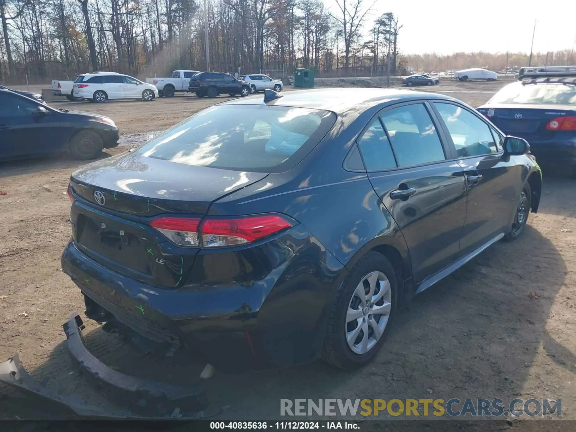 4 Photograph of a damaged car 5YFEPMAEXMP224830 TOYOTA COROLLA 2021