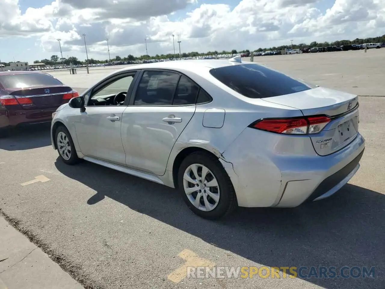2 Фотография поврежденного автомобиля 5YFEPMAEXMP225038 TOYOTA COROLLA 2021