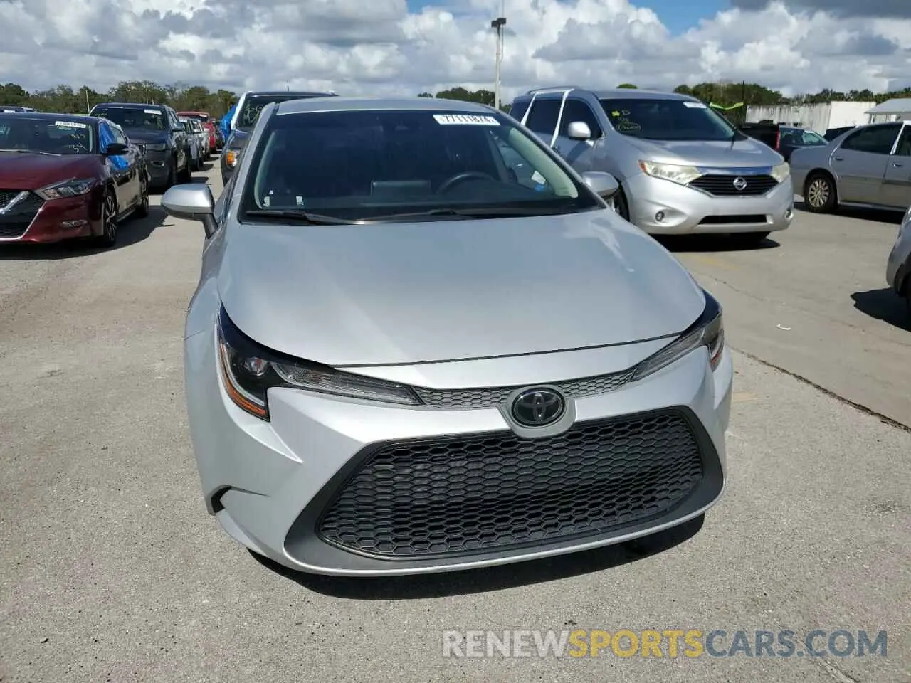 5 Фотография поврежденного автомобиля 5YFEPMAEXMP225038 TOYOTA COROLLA 2021