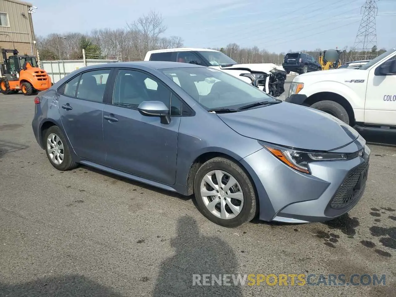 4 Photograph of a damaged car 5YFEPMAEXMP232507 TOYOTA COROLLA 2021