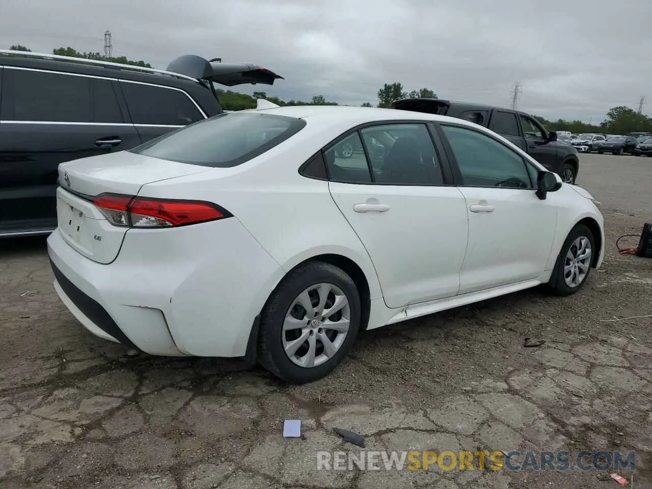 3 Photograph of a damaged car 5YFEPMAEXMP234712 TOYOTA COROLLA 2021
