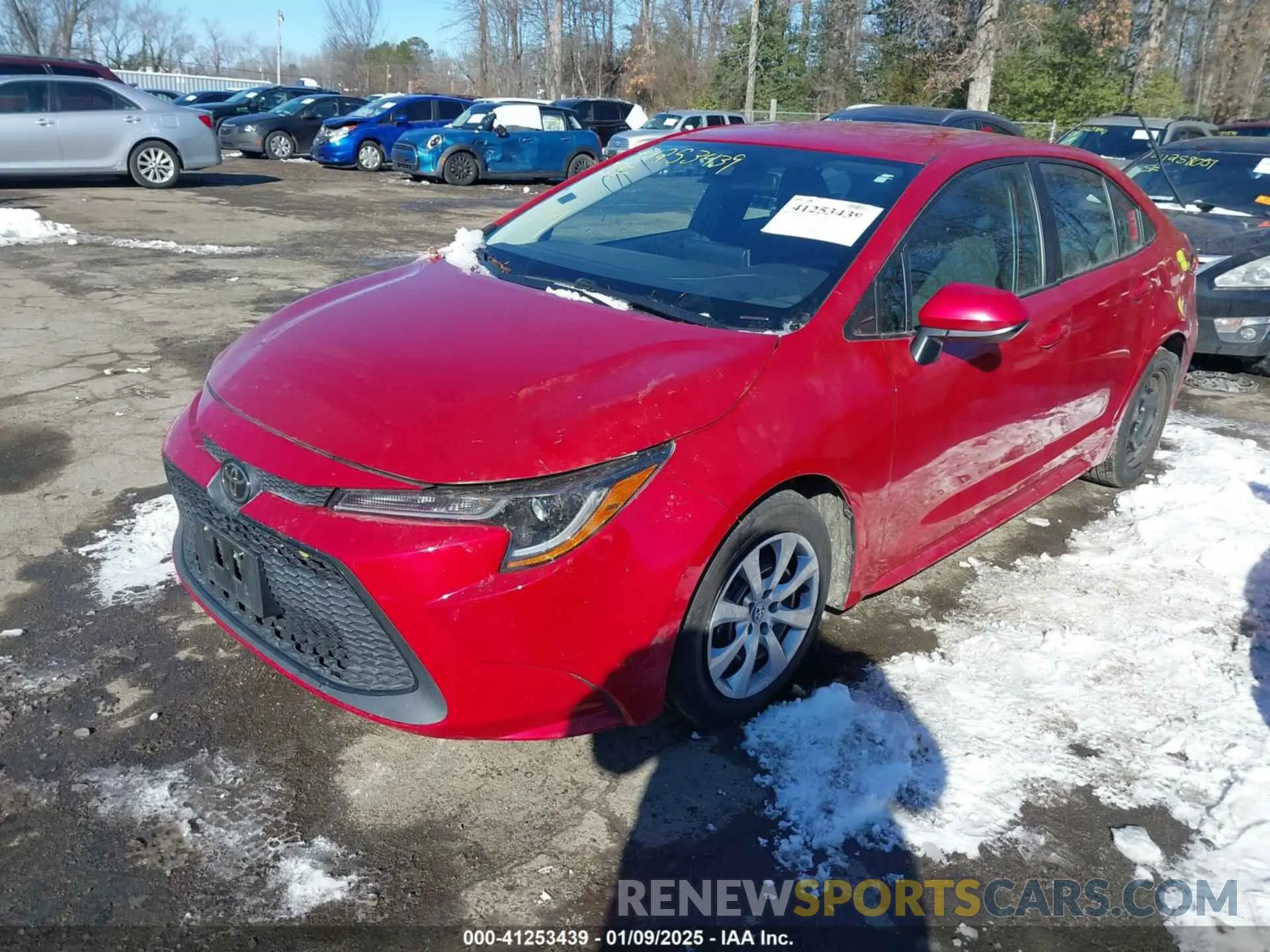 2 Photograph of a damaged car 5YFEPMAEXMP237674 TOYOTA COROLLA 2021