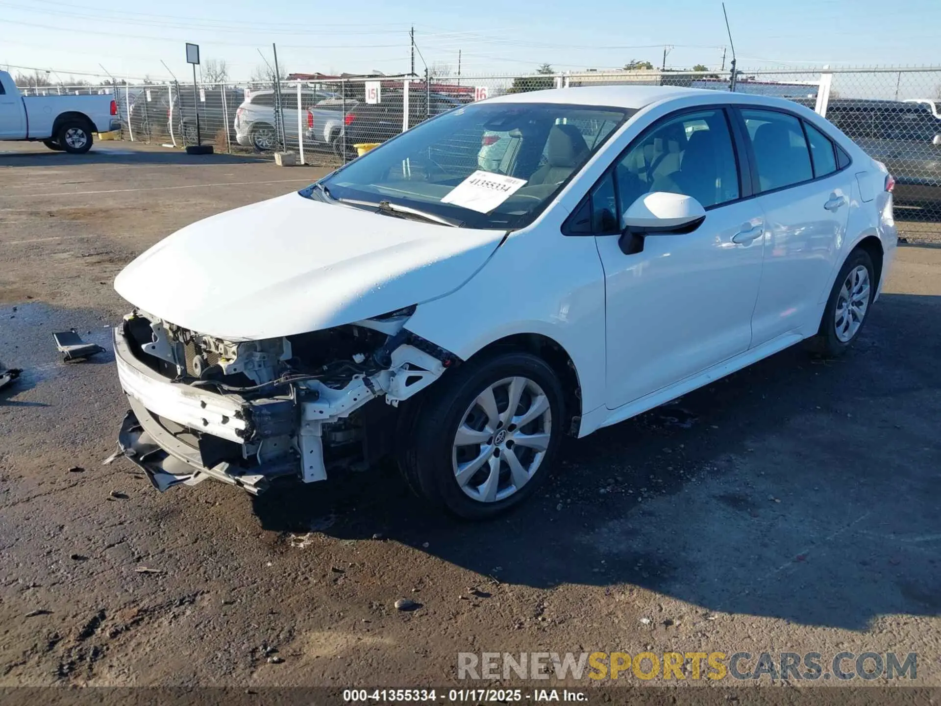 2 Photograph of a damaged car 5YFEPMAEXMP237917 TOYOTA COROLLA 2021