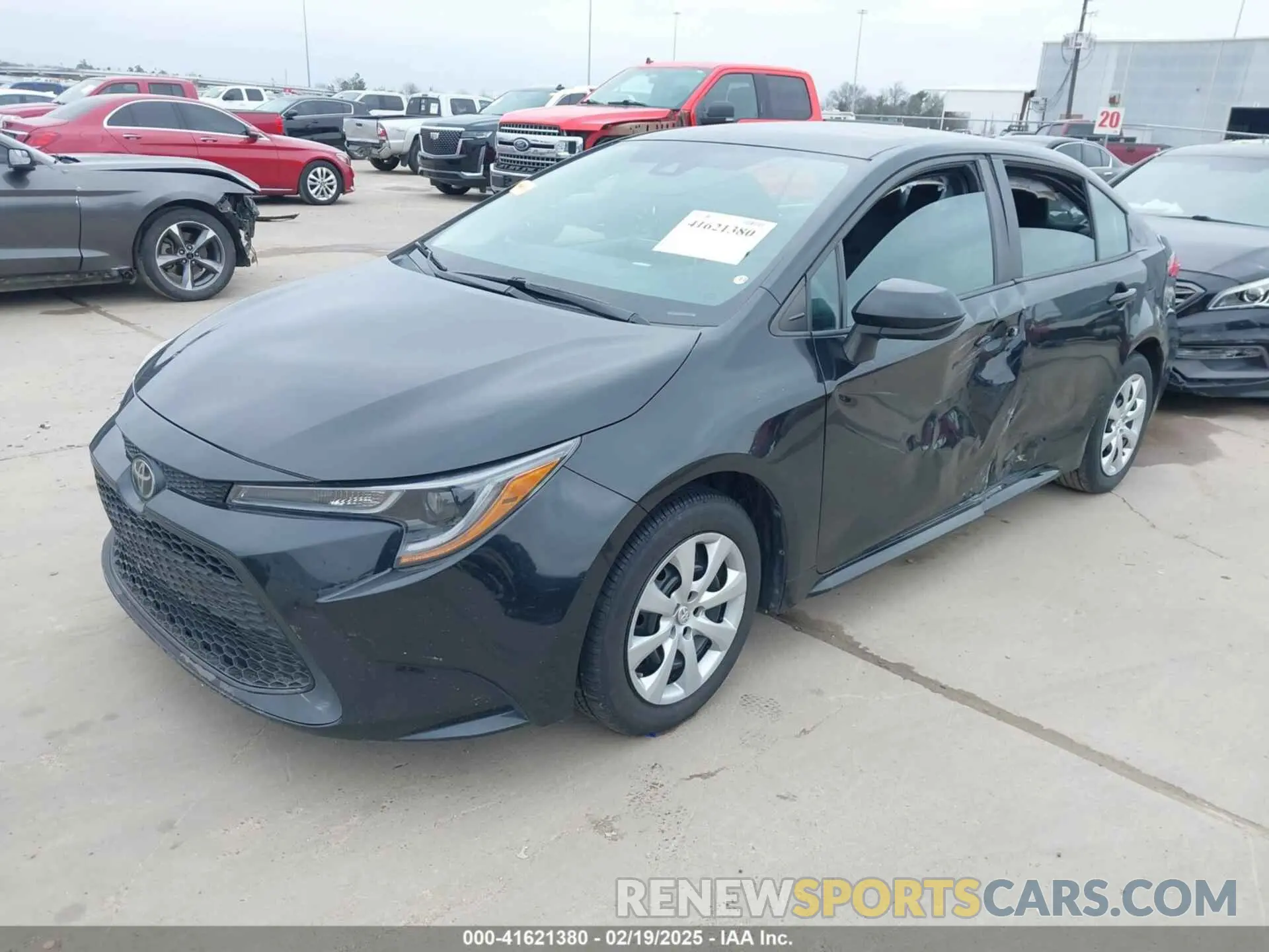 2 Photograph of a damaged car 5YFEPMAEXMP238498 TOYOTA COROLLA 2021
