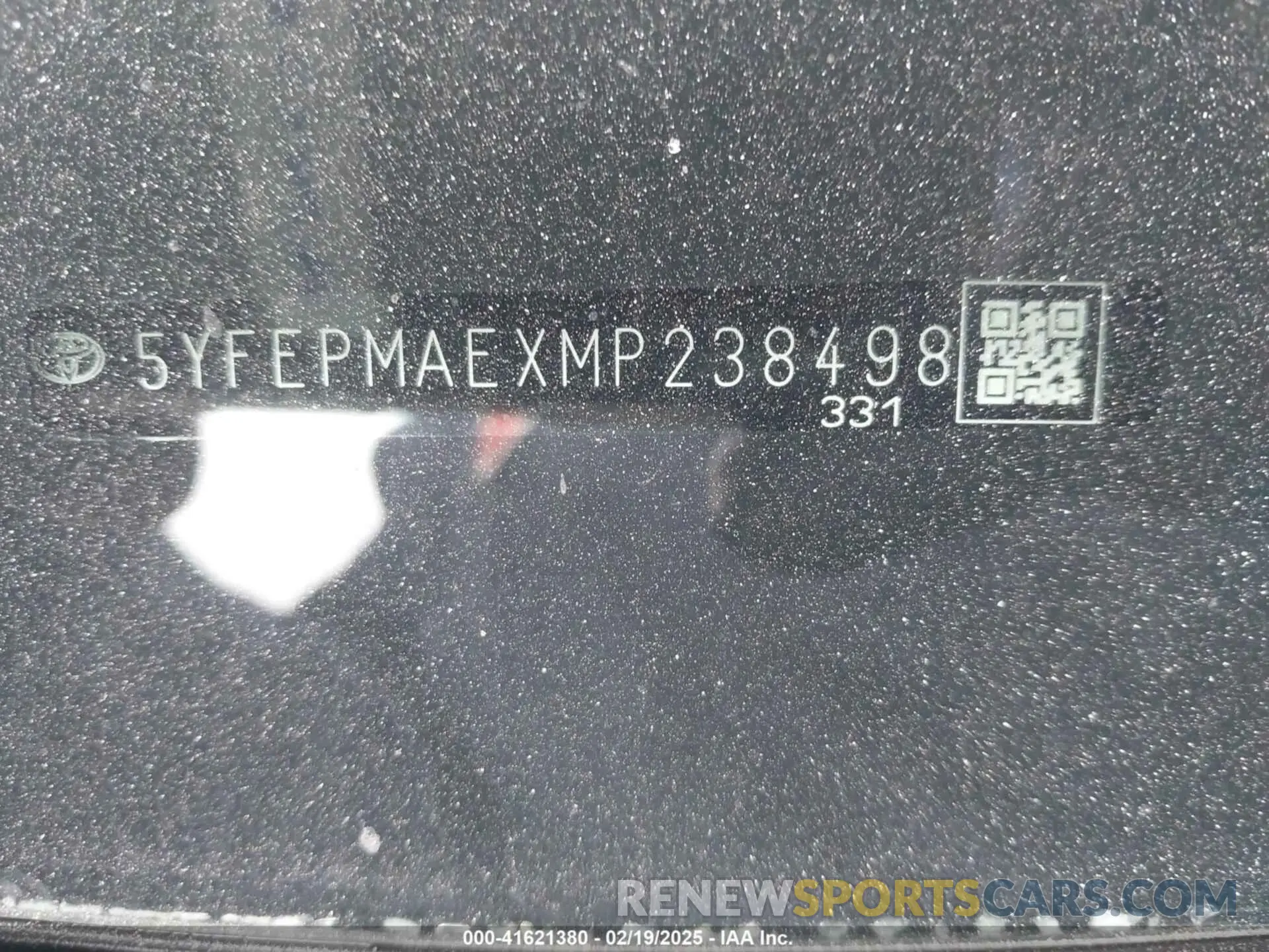9 Photograph of a damaged car 5YFEPMAEXMP238498 TOYOTA COROLLA 2021