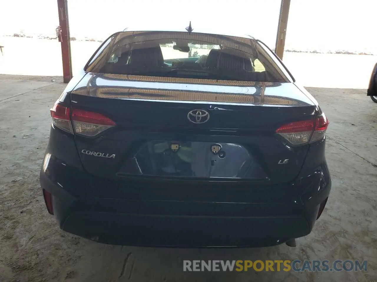 6 Photograph of a damaged car 5YFEPMAEXMP242194 TOYOTA COROLLA 2021