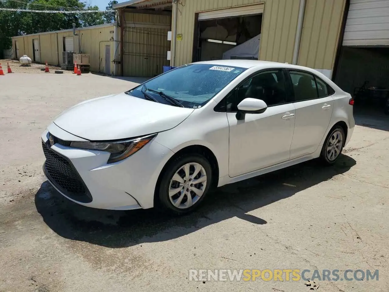 1 Photograph of a damaged car 5YFEPMAEXMP244592 TOYOTA COROLLA 2021
