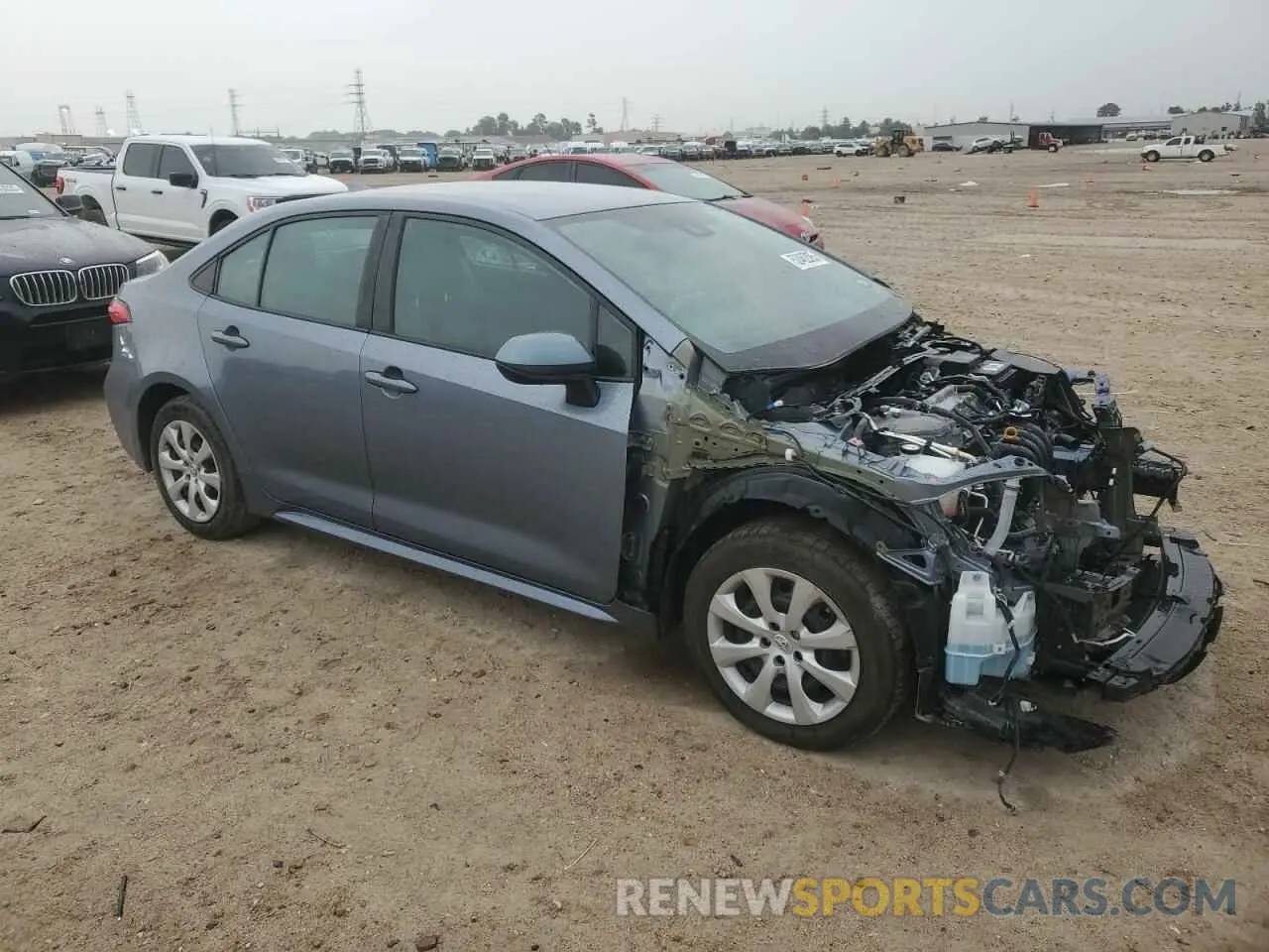 4 Photograph of a damaged car 5YFEPMAEXMP247086 TOYOTA COROLLA 2021