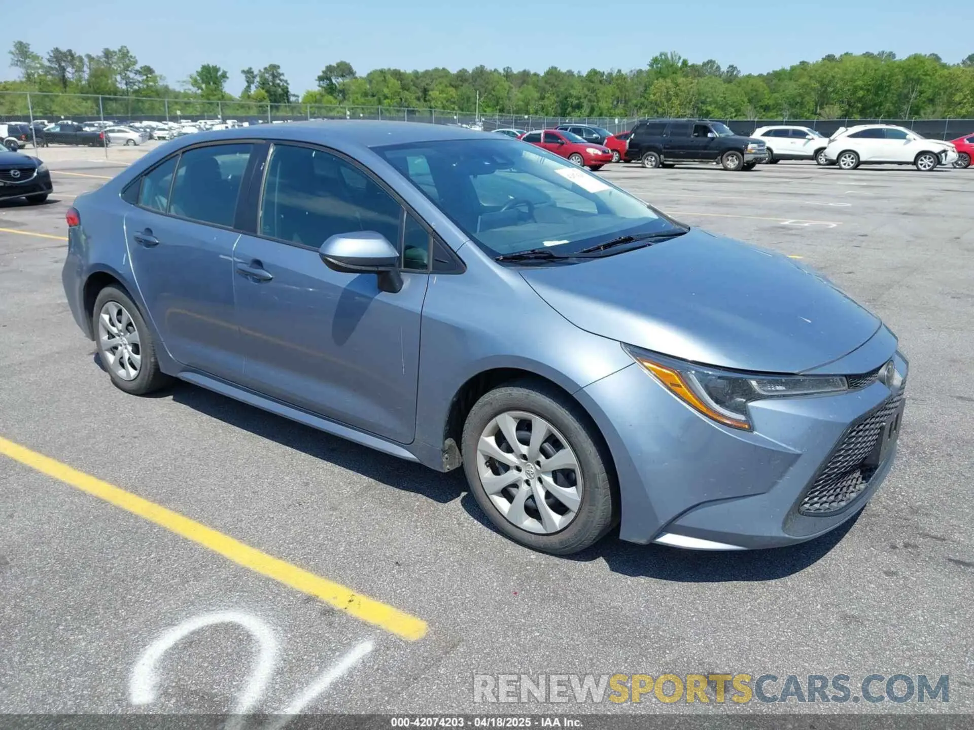 1 Фотография поврежденного автомобиля 5YFEPMAEXMP248416 TOYOTA COROLLA 2021