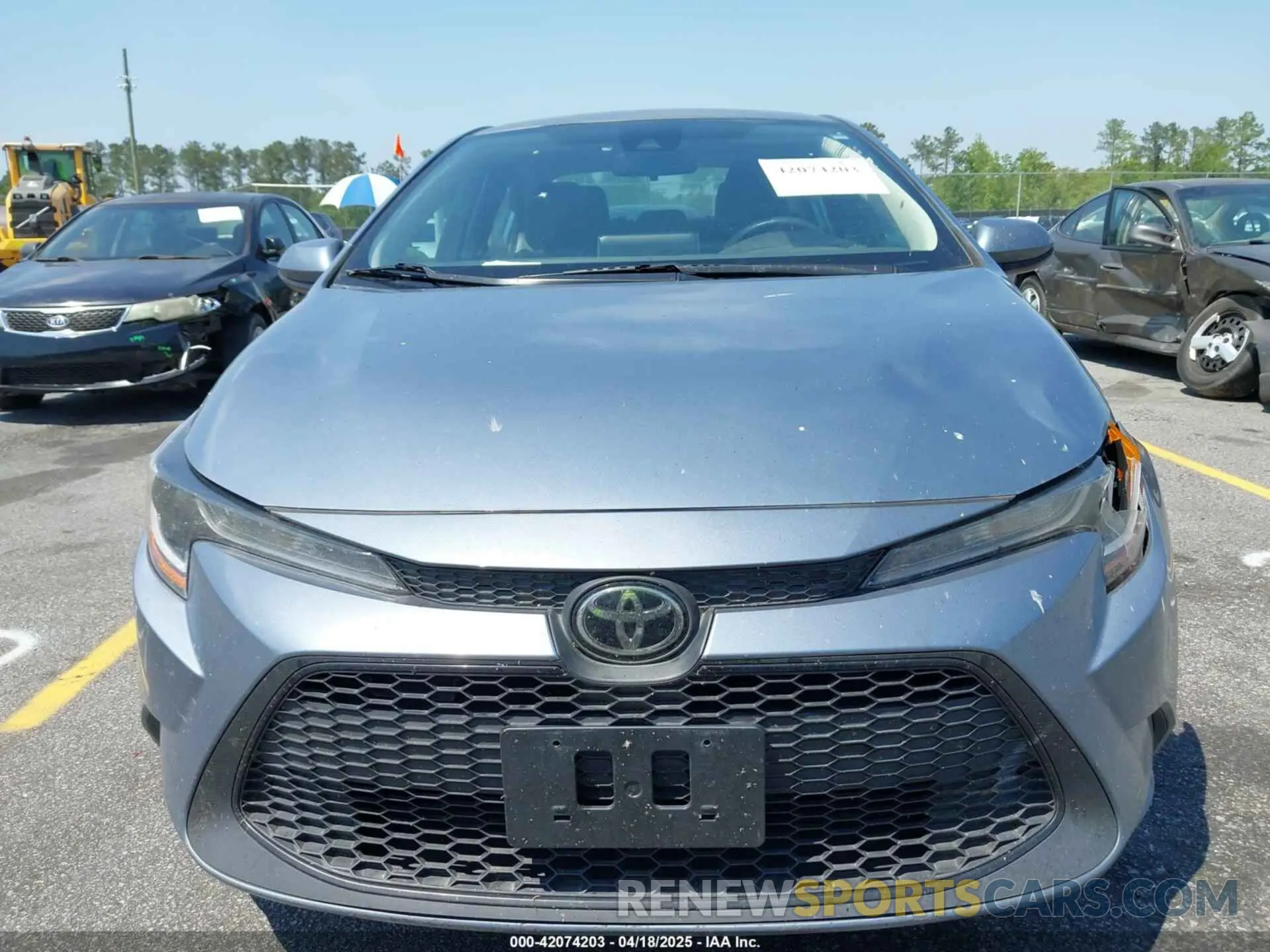 12 Фотография поврежденного автомобиля 5YFEPMAEXMP248416 TOYOTA COROLLA 2021