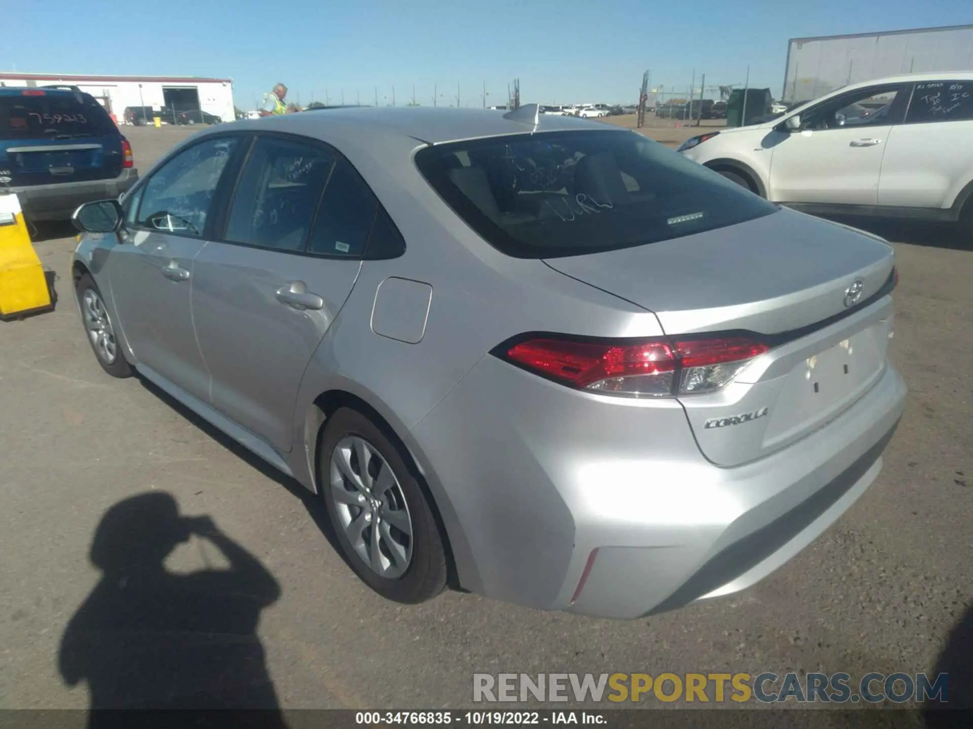 3 Photograph of a damaged car 5YFEPMAEXMP248576 TOYOTA COROLLA 2021