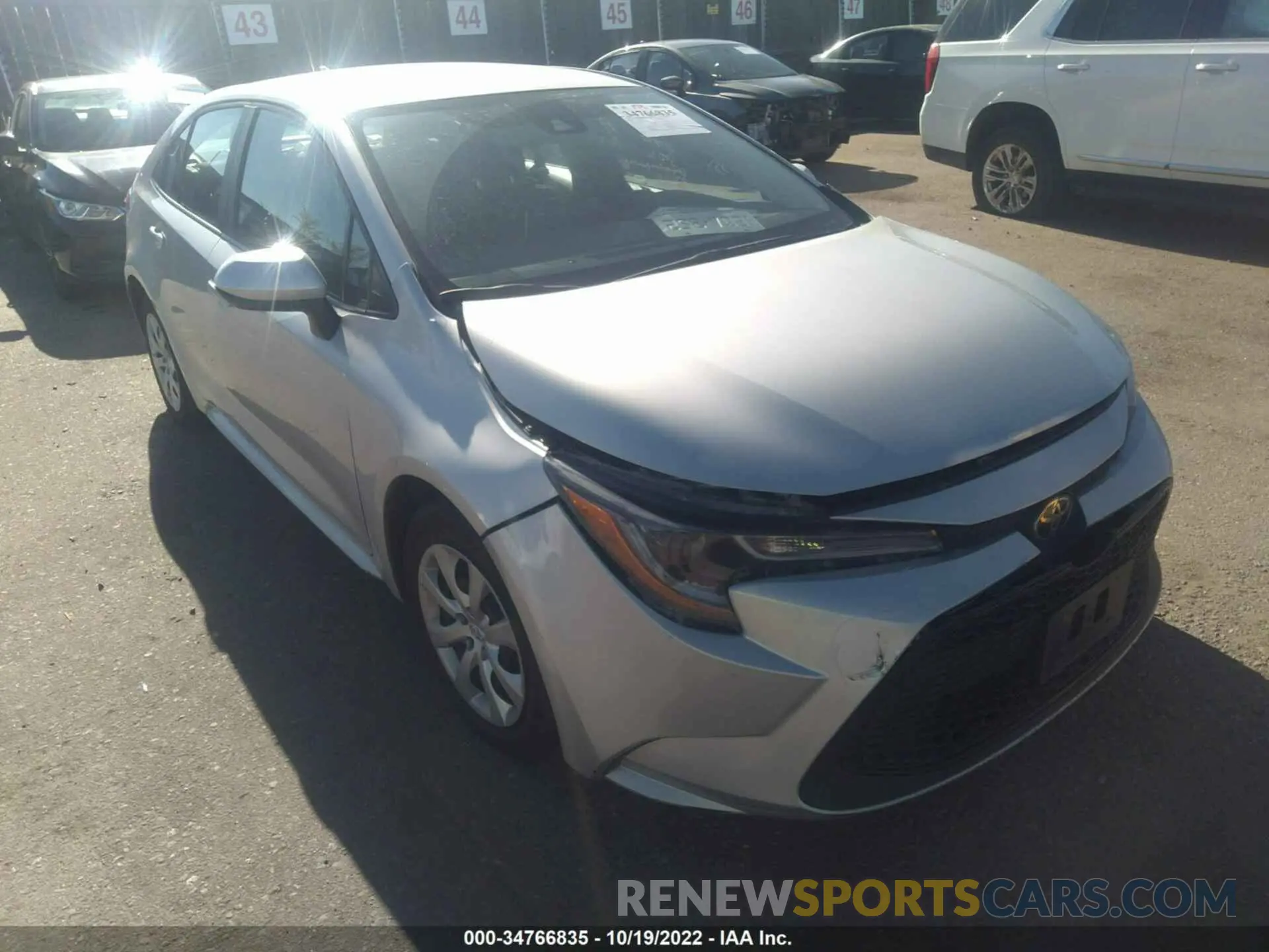 6 Photograph of a damaged car 5YFEPMAEXMP248576 TOYOTA COROLLA 2021