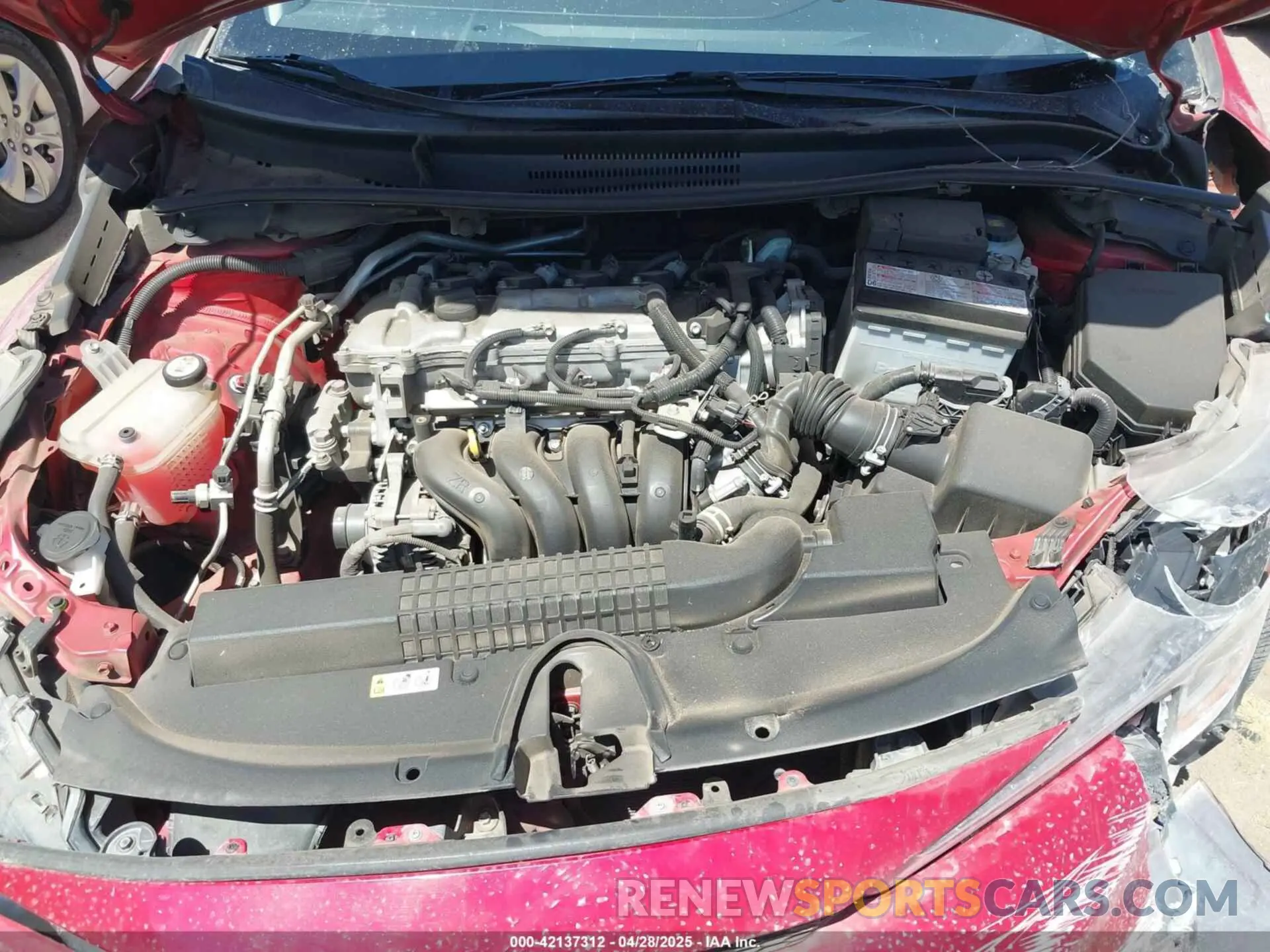 10 Фотография поврежденного автомобиля 5YFEPMAEXMP256242 TOYOTA COROLLA 2021