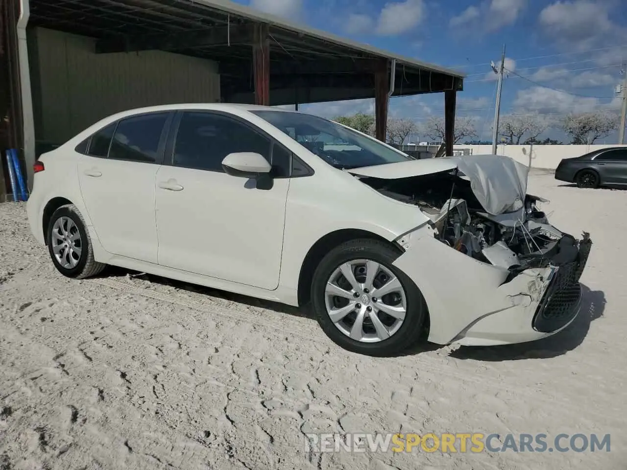 4 Photograph of a damaged car 5YFEPMAEXMP257116 TOYOTA COROLLA 2021