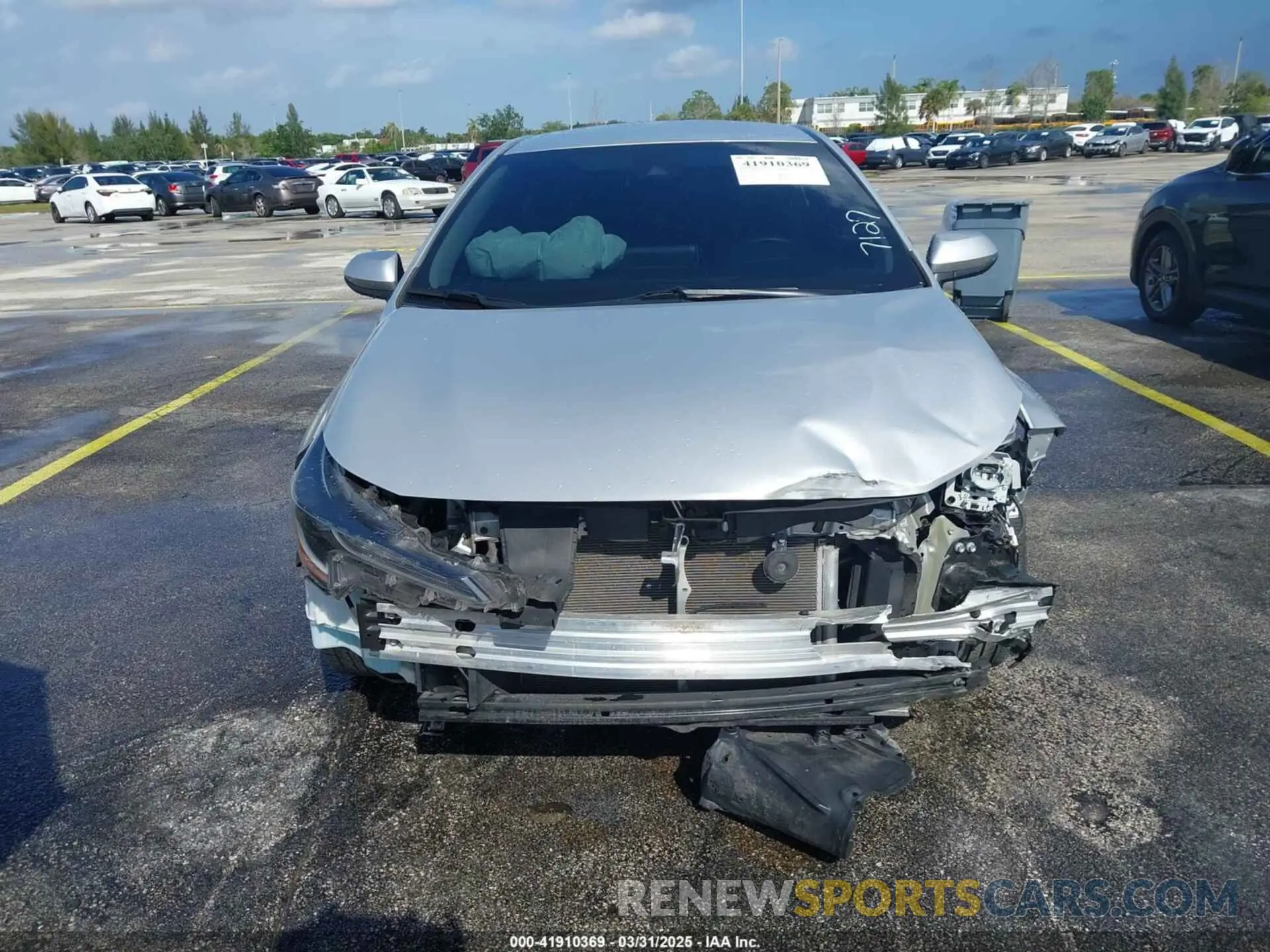 6 Photograph of a damaged car 5YFEPMAEXMP267127 TOYOTA COROLLA 2021