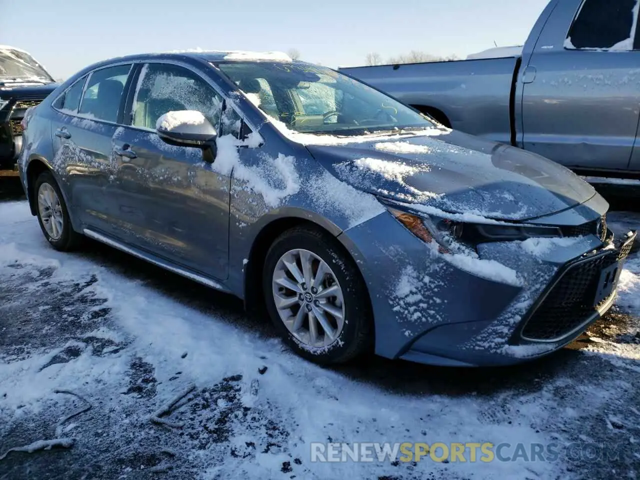 1 Photograph of a damaged car 5YFFPMAE2MP208447 TOYOTA COROLLA 2021