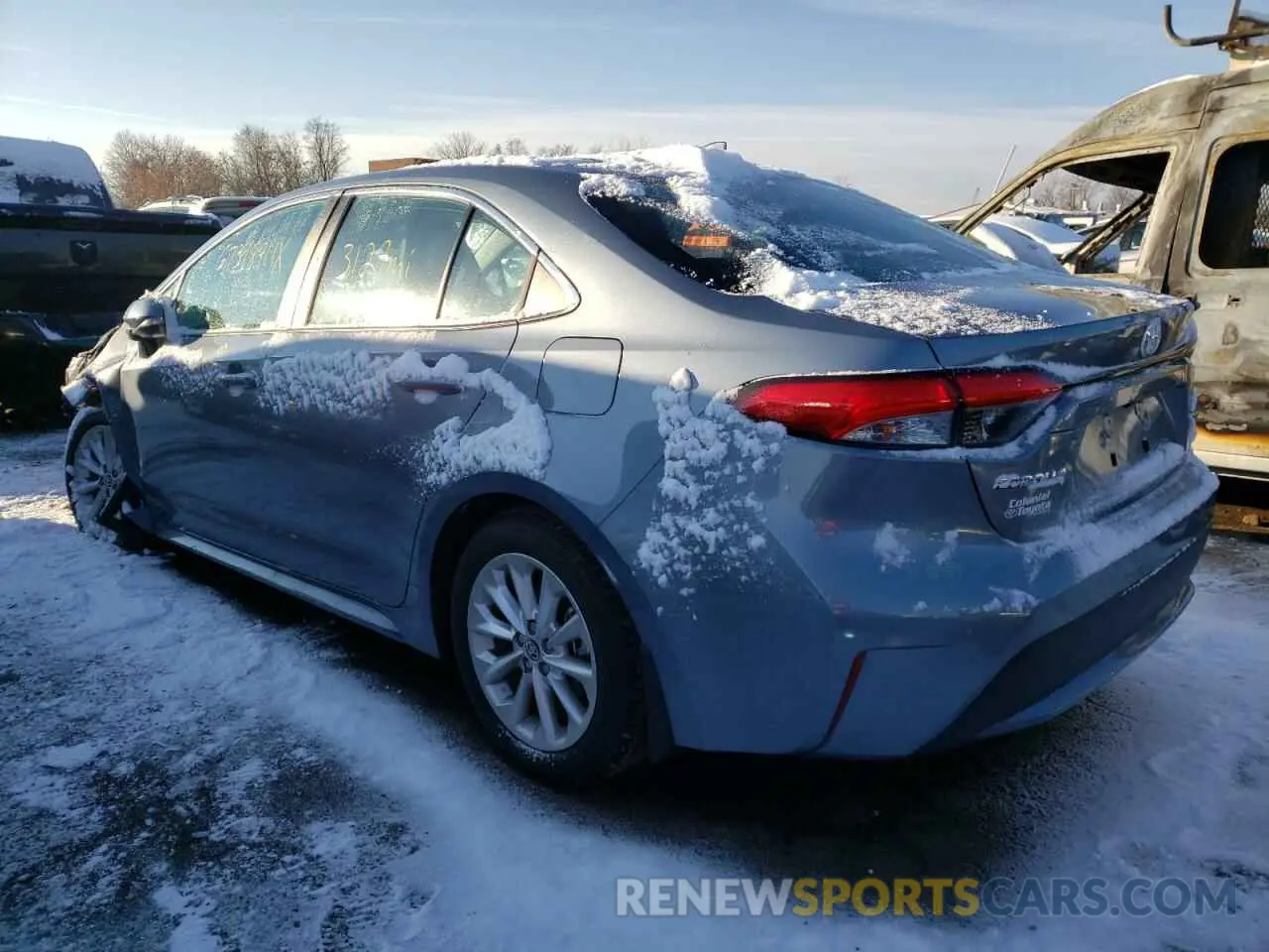 3 Photograph of a damaged car 5YFFPMAE2MP208447 TOYOTA COROLLA 2021