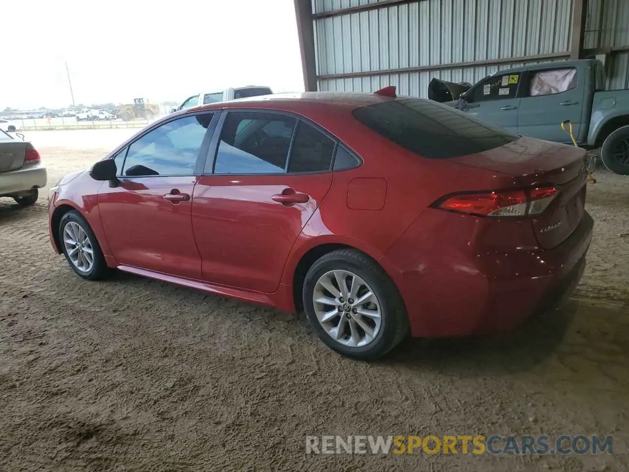 2 Фотография поврежденного автомобиля 5YFHPMAE6MP174800 TOYOTA COROLLA 2021