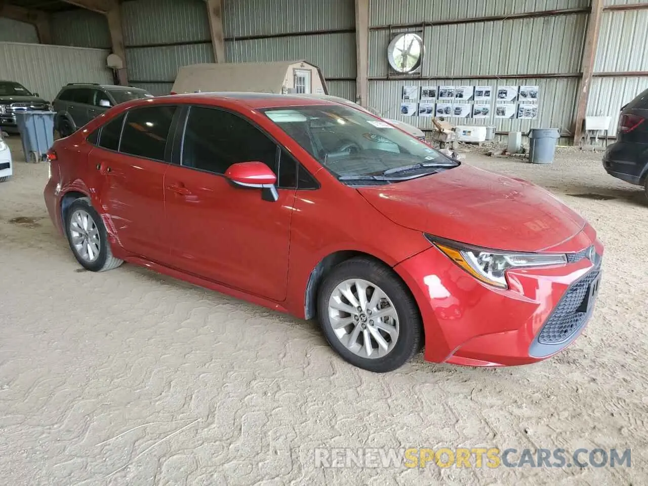 4 Фотография поврежденного автомобиля 5YFHPMAE6MP174800 TOYOTA COROLLA 2021