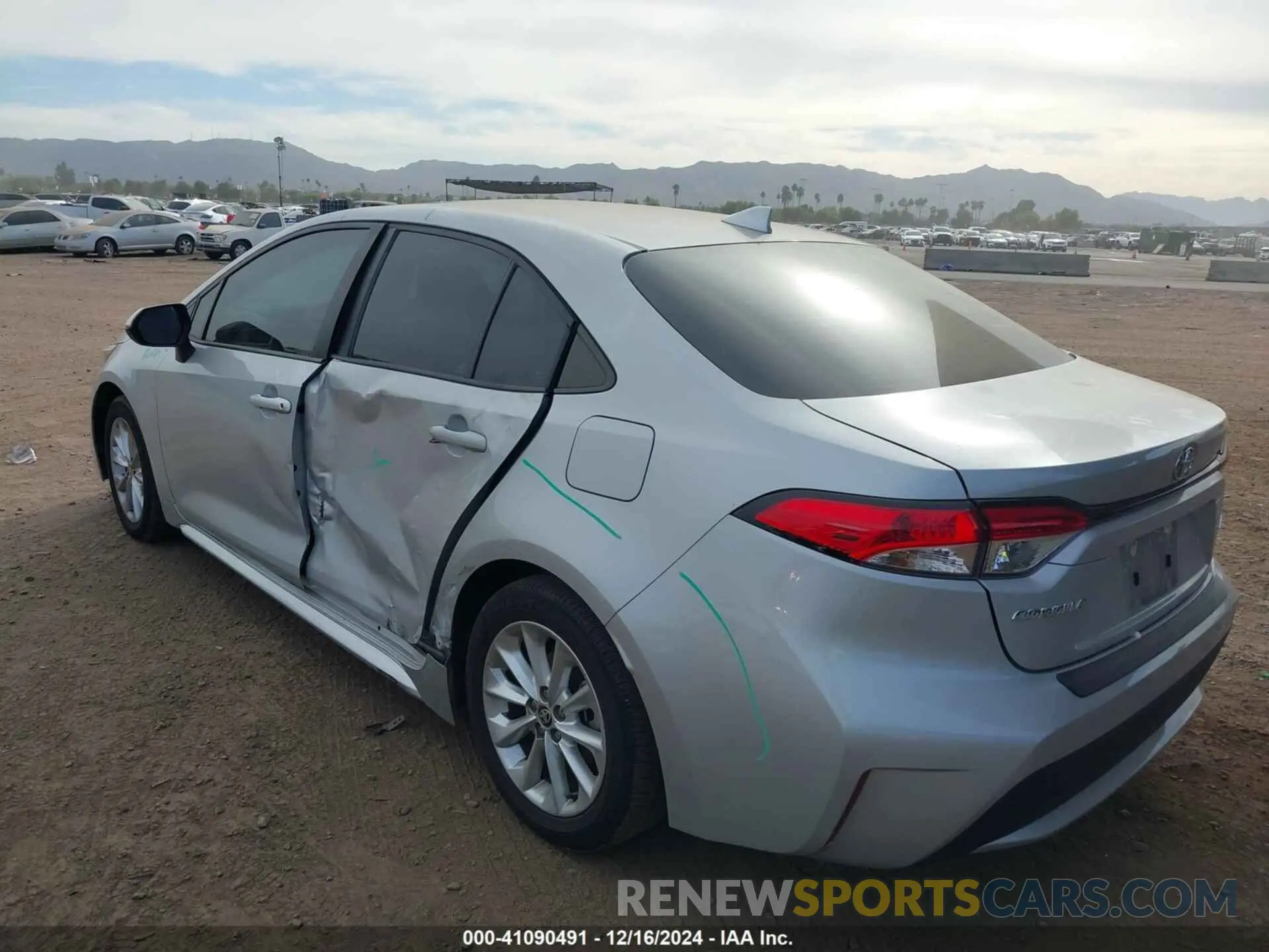 6 Фотография поврежденного автомобиля 5YFHPMAE7MP211224 TOYOTA COROLLA 2021