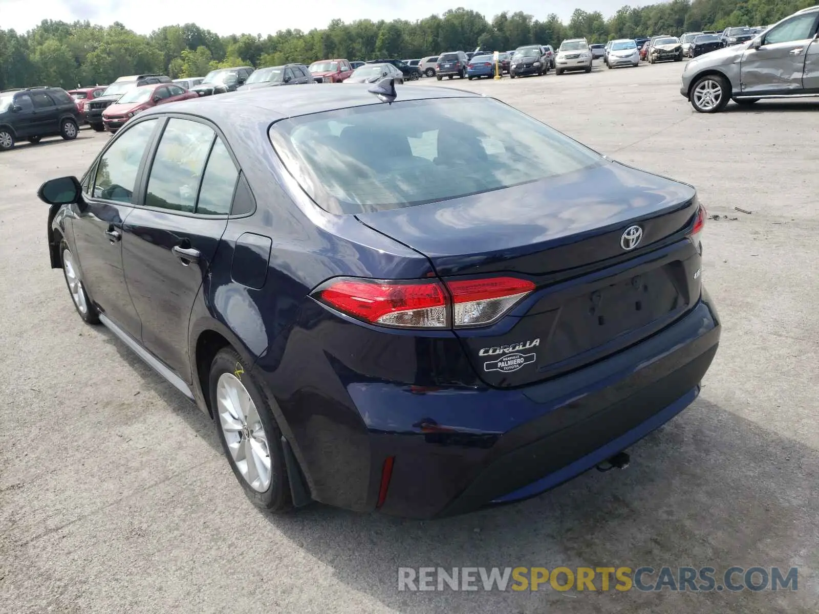 3 Photograph of a damaged car 5YFHPMAE8MP191159 TOYOTA COROLLA 2021
