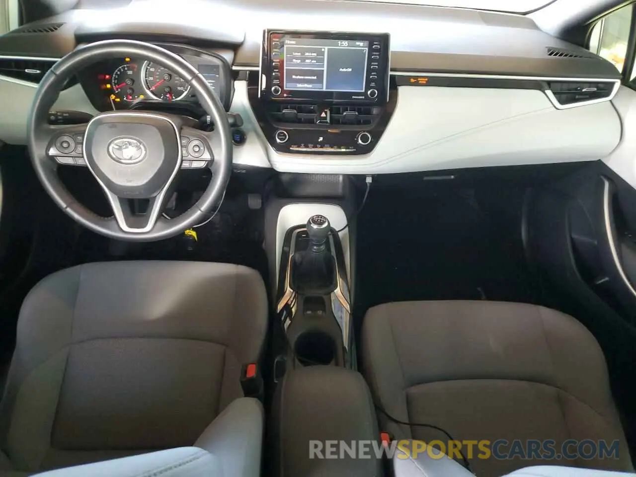 8 Фотография поврежденного автомобиля 5YFM4MCE1MP077900 TOYOTA COROLLA 2021