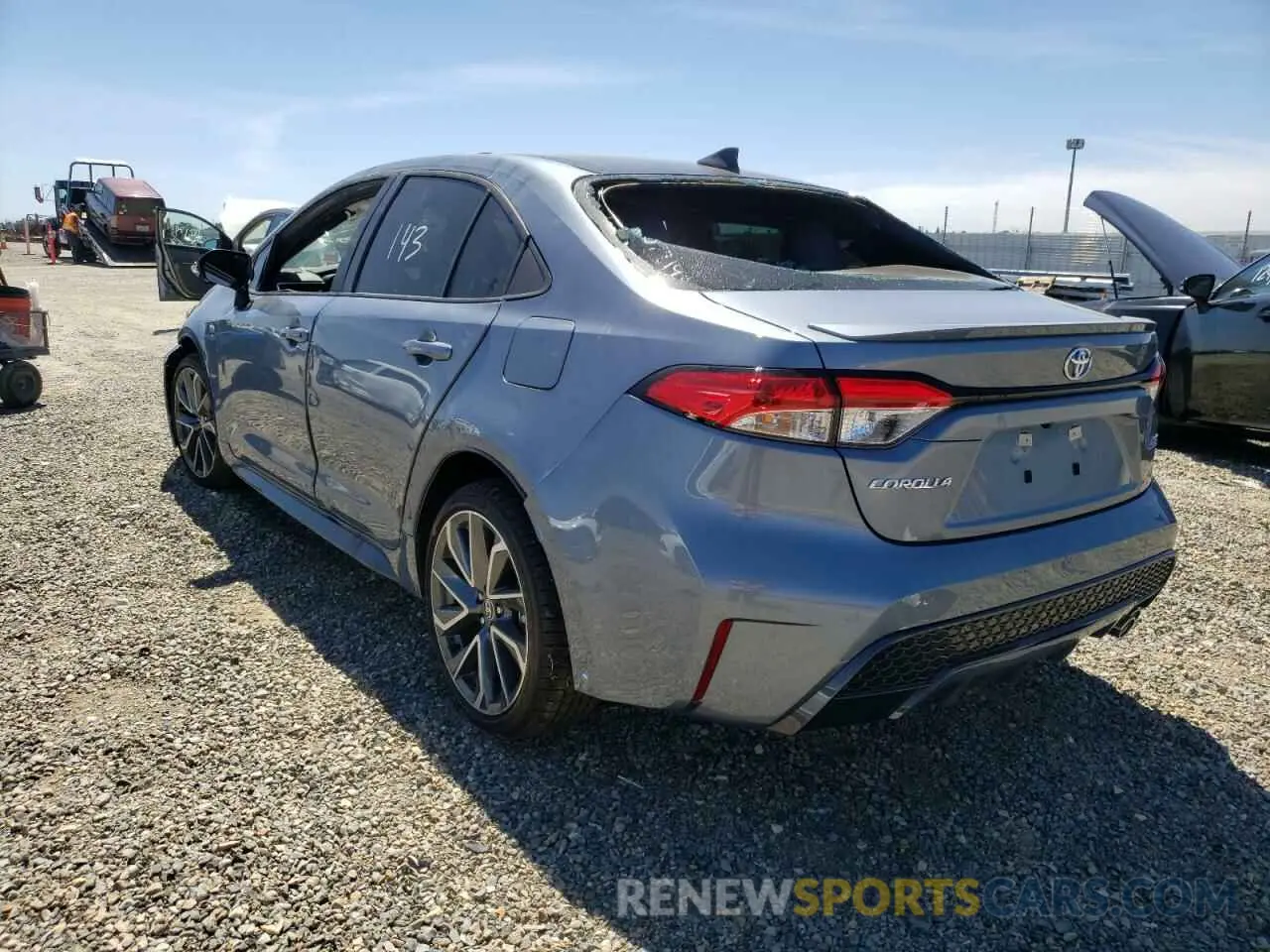 3 Photograph of a damaged car 5YFP4MCE2MP072198 TOYOTA COROLLA 2021