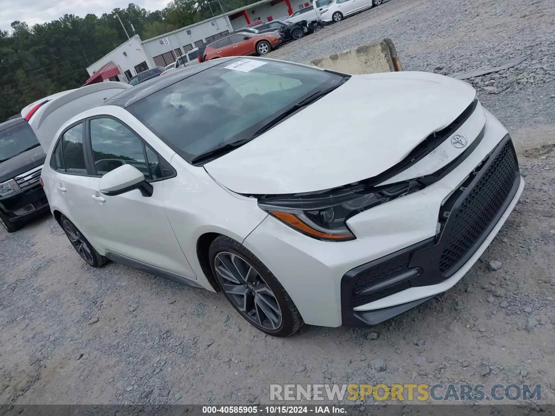1 Photograph of a damaged car 5YFP4MCE2MP082035 TOYOTA COROLLA 2021