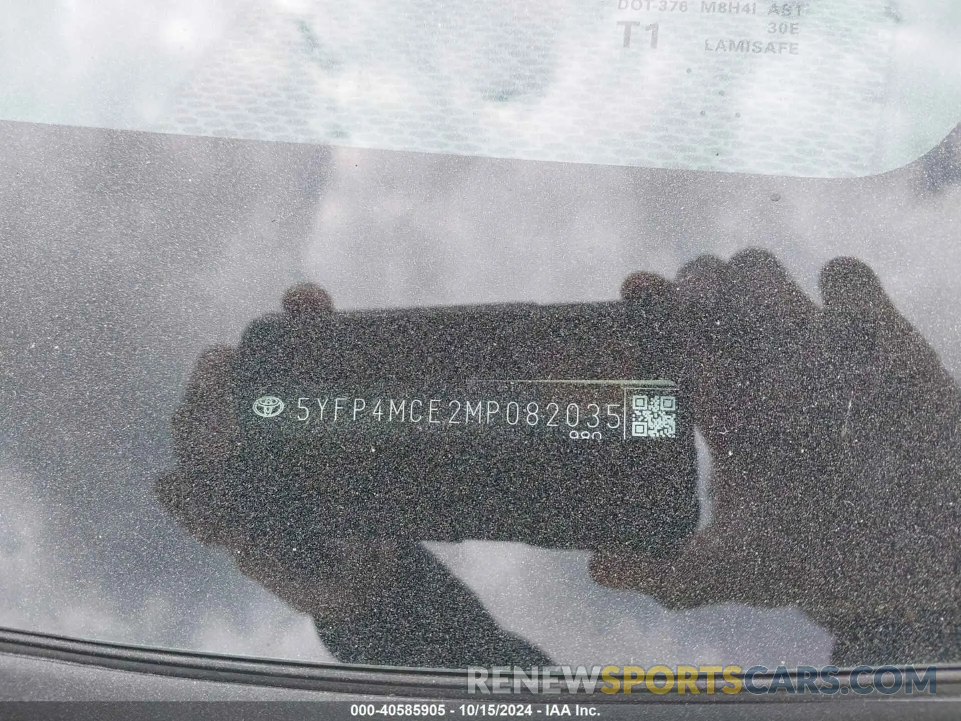 9 Photograph of a damaged car 5YFP4MCE2MP082035 TOYOTA COROLLA 2021
