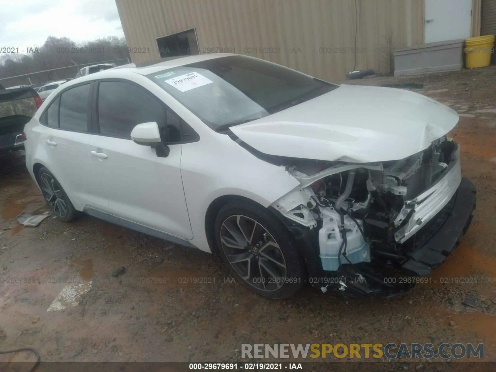 1 Photograph of a damaged car 5YFP4MCE5MP059364 TOYOTA COROLLA 2021