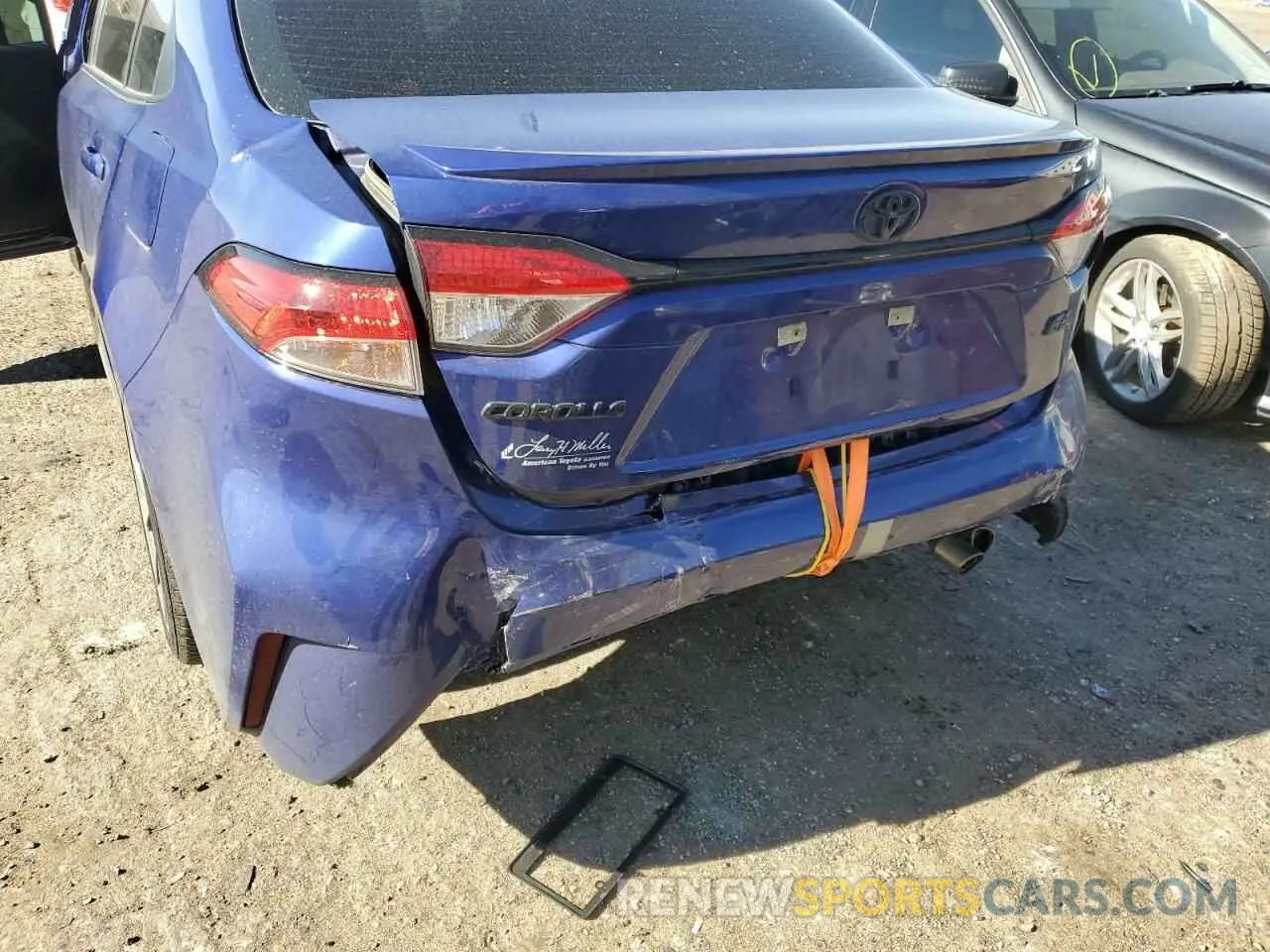 9 Фотография поврежденного автомобиля 5YFP4MCE5MP065343 TOYOTA COROLLA 2021