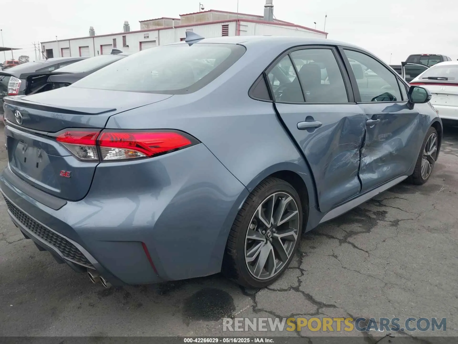 4 Фотография поврежденного автомобиля 5YFP4MCE5MP081428 TOYOTA COROLLA 2021