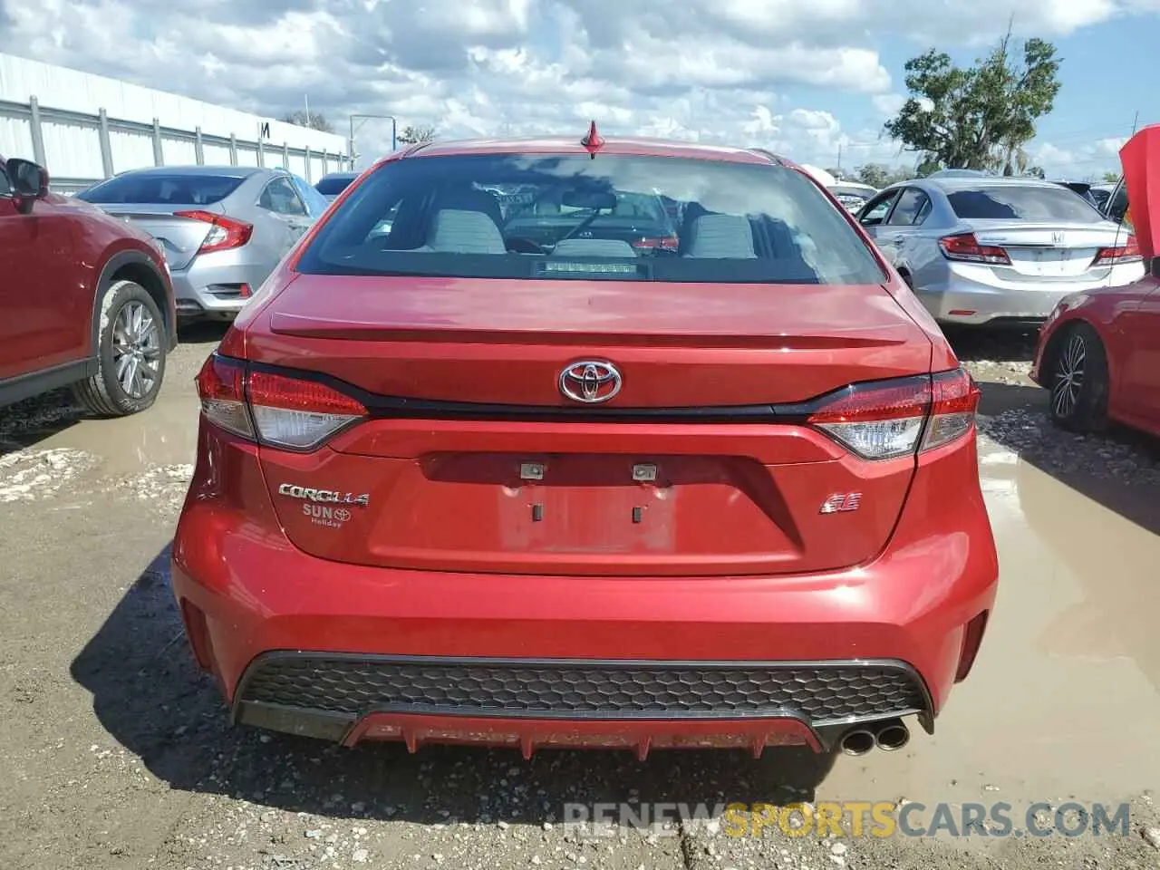 6 Photograph of a damaged car 5YFP4MCE6MP090137 TOYOTA COROLLA 2021