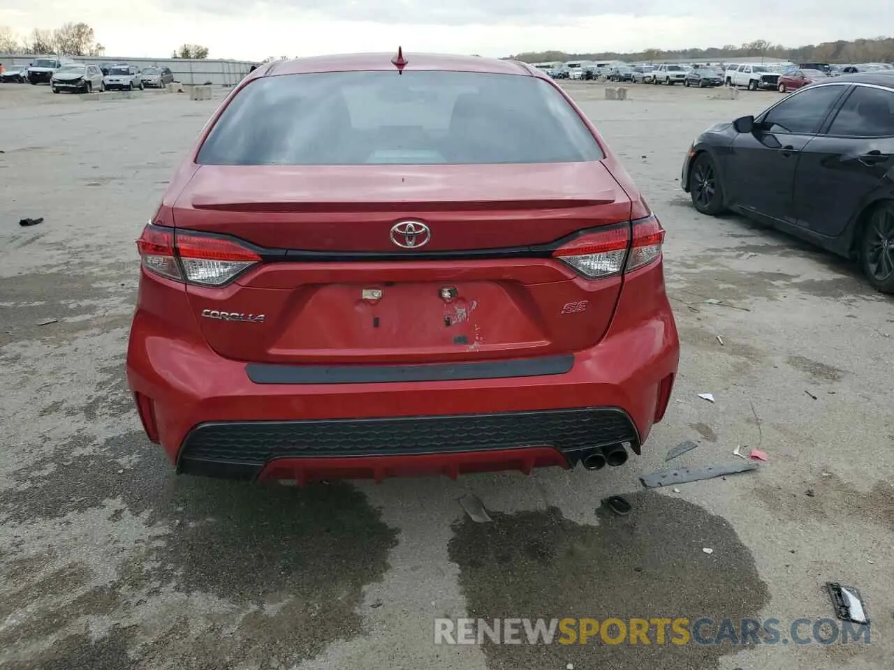 6 Photograph of a damaged car 5YFP4MCE8MP065790 TOYOTA COROLLA 2021