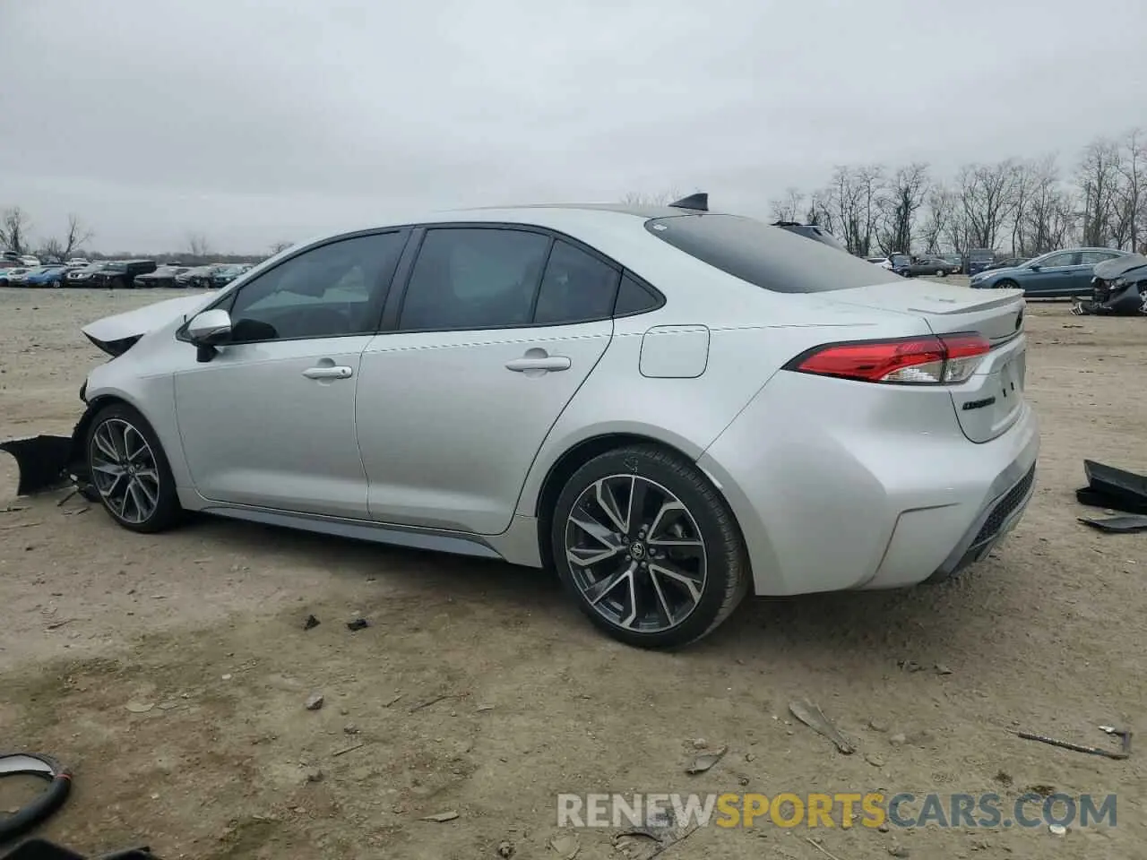 2 Фотография поврежденного автомобиля 5YFP4MCE8MP073677 TOYOTA COROLLA 2021