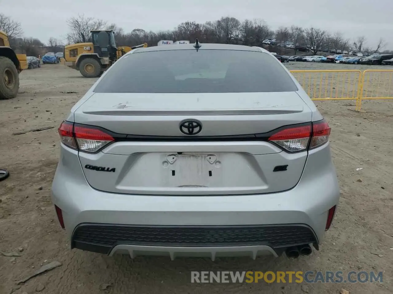 6 Фотография поврежденного автомобиля 5YFP4MCE8MP073677 TOYOTA COROLLA 2021