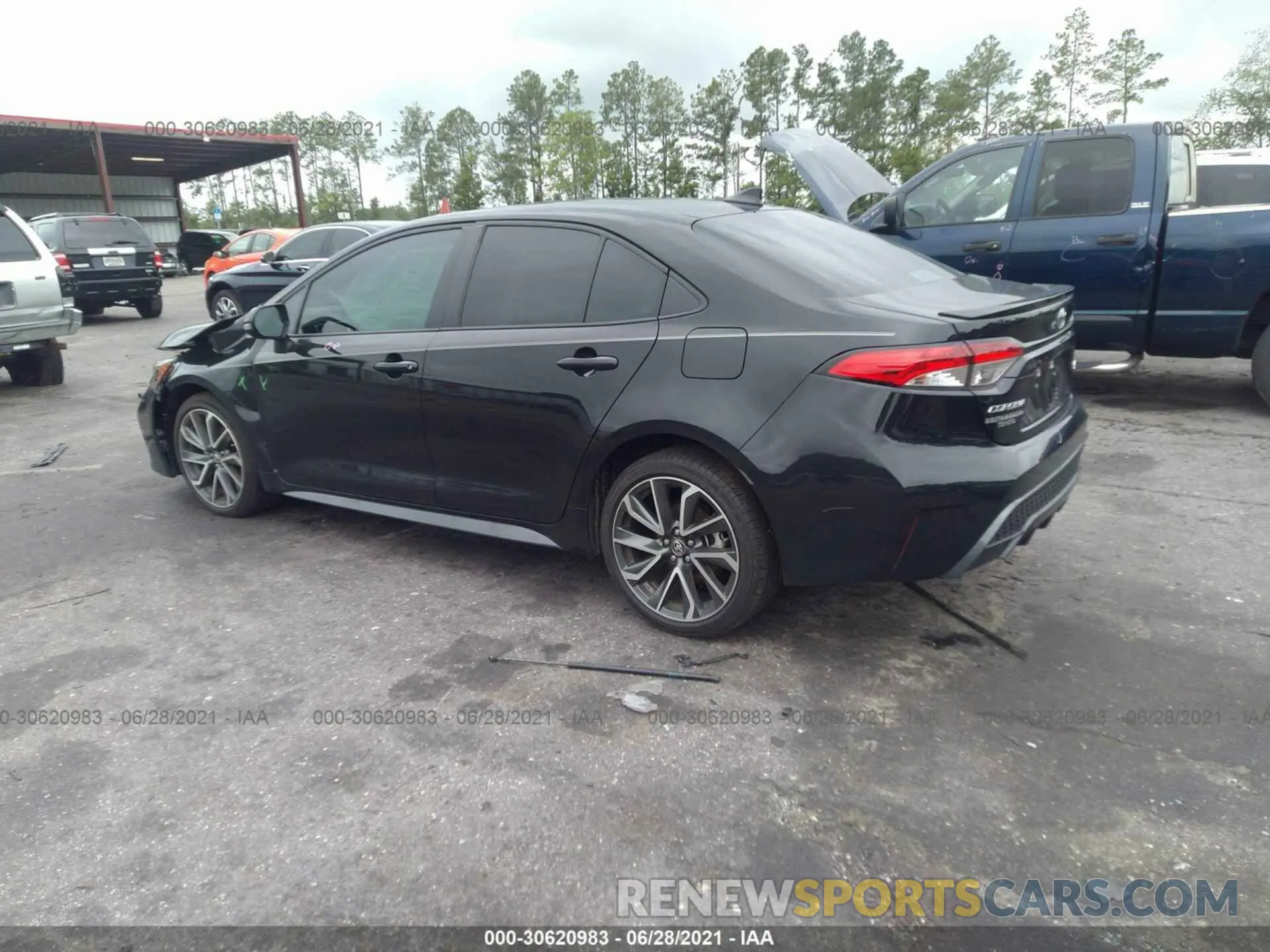 3 Photograph of a damaged car 5YFS4MCE0MP058830 TOYOTA COROLLA 2021