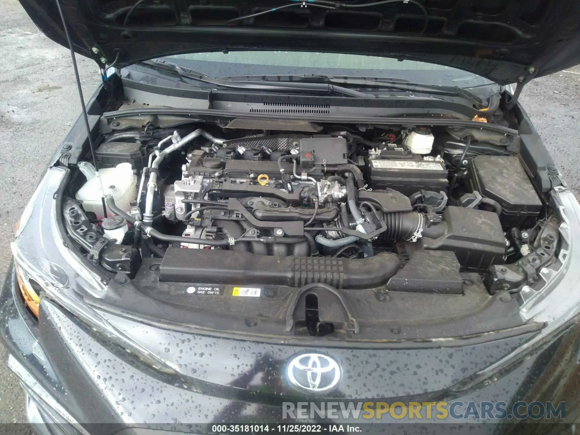 10 Фотография поврежденного автомобиля 5YFS4MCE0MP060268 TOYOTA COROLLA 2021