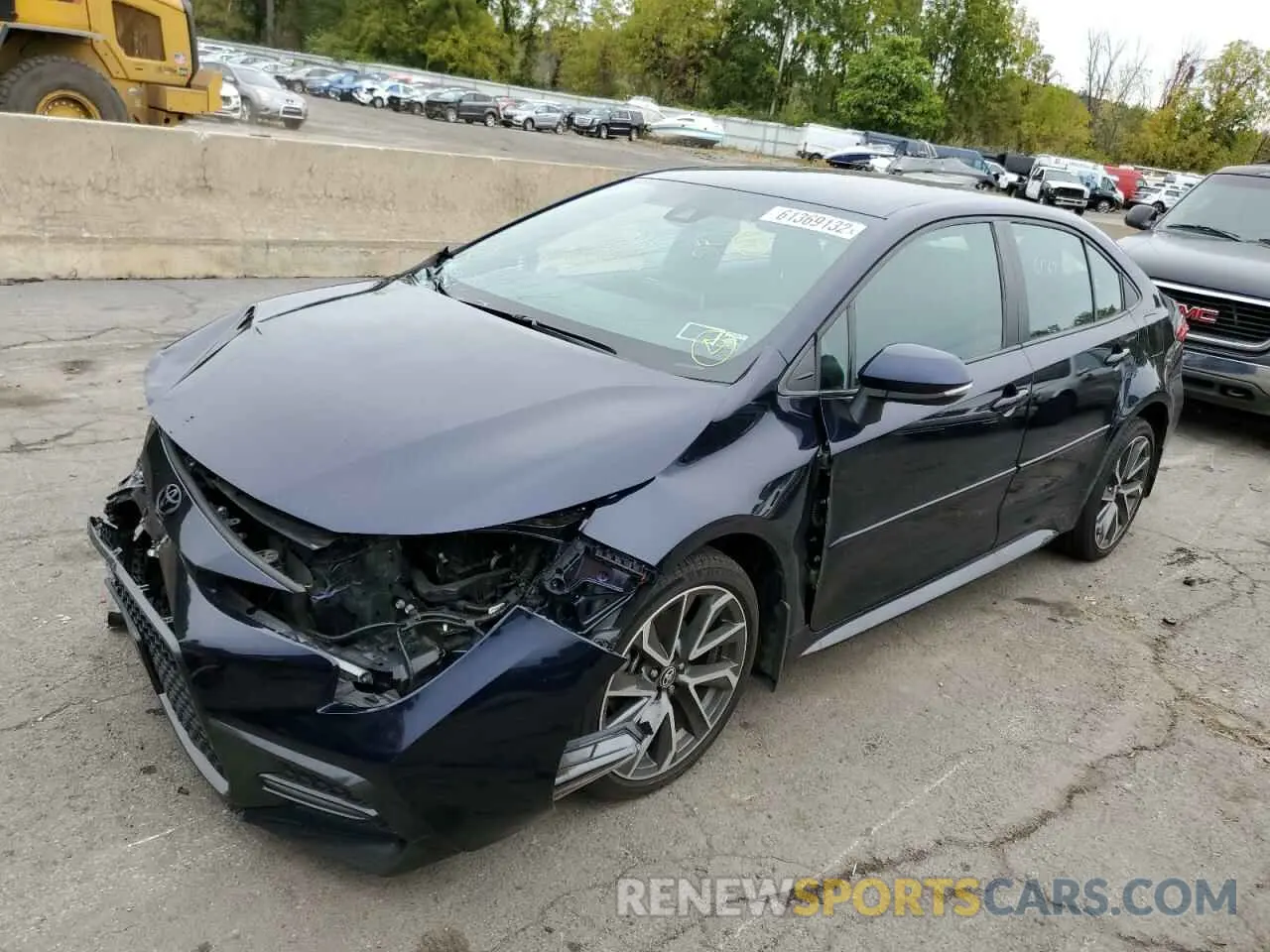 2 Фотография поврежденного автомобиля 5YFS4MCE0MP062490 TOYOTA COROLLA 2021