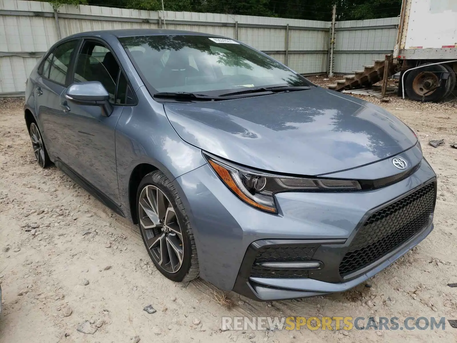 1 Photograph of a damaged car 5YFS4MCE0MP081394 TOYOTA COROLLA 2021